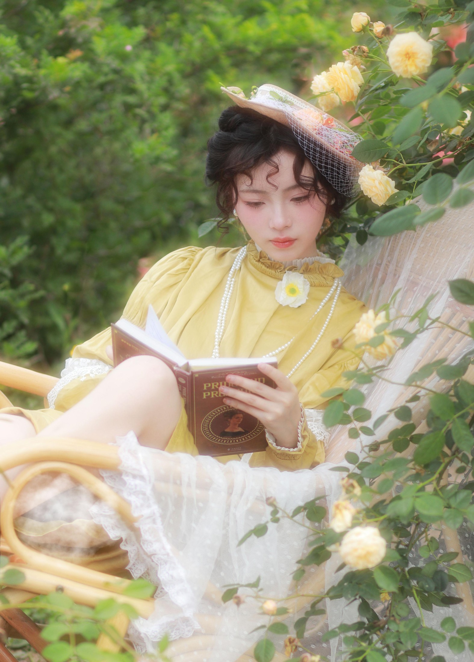 图片[2] - 鹿离 - 《庄园少女～在浪漫的小花园小憩》[16P] - 机器猫次元 - 机器猫次元
