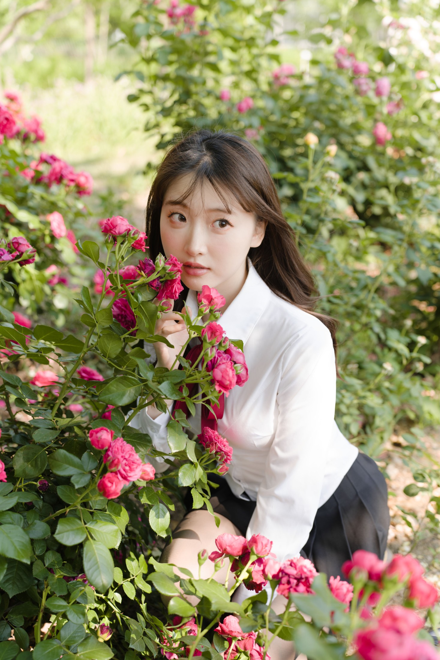 图片[1] - 冰冷企鹅 - 《花间少女》[38P] - 机器猫次元 - 机器猫次元
