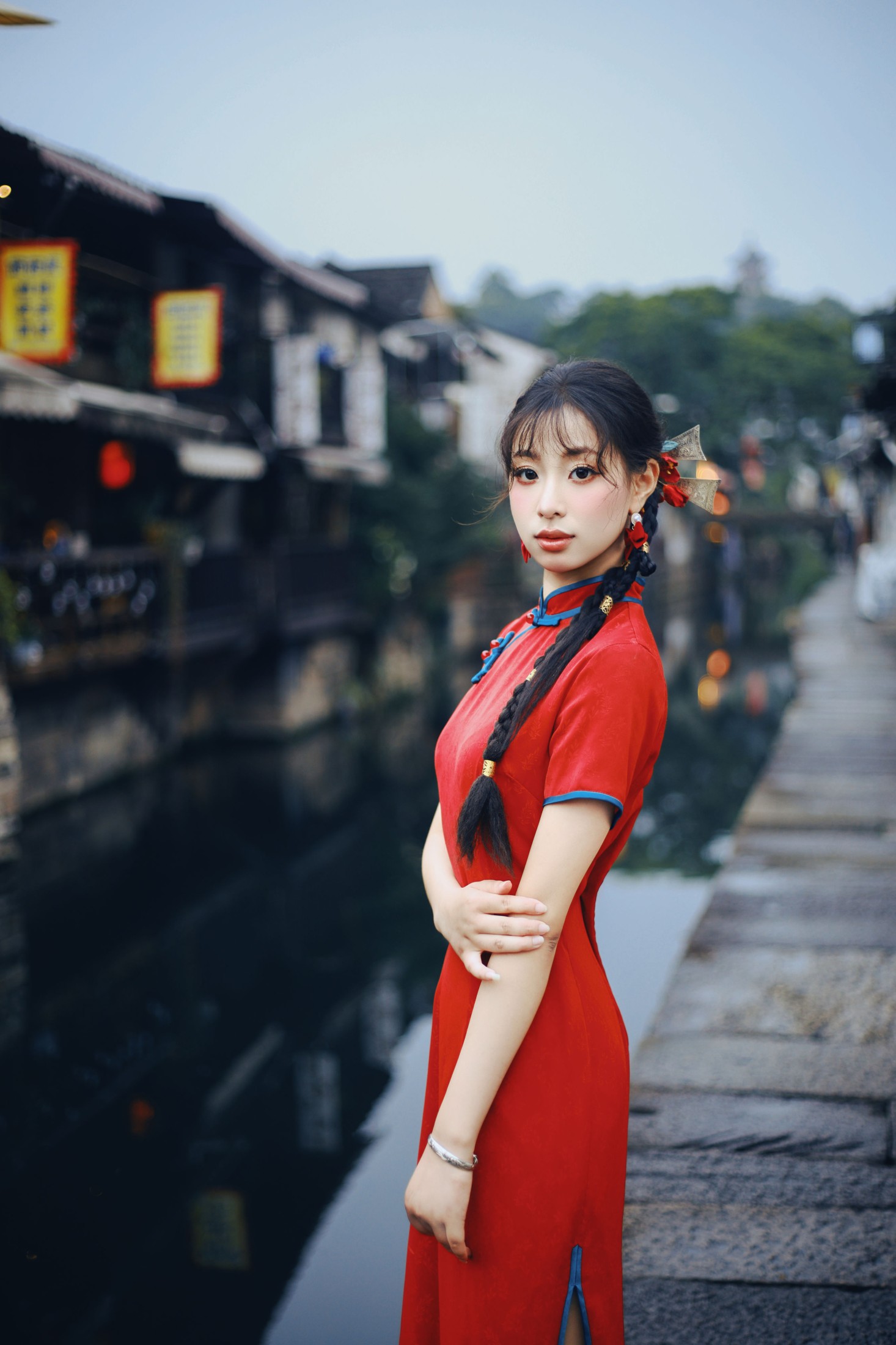 图片[8] - 小u - 《书圣故里江南水乡旗袍》[23P] - 机器猫次元 - 机器猫次元