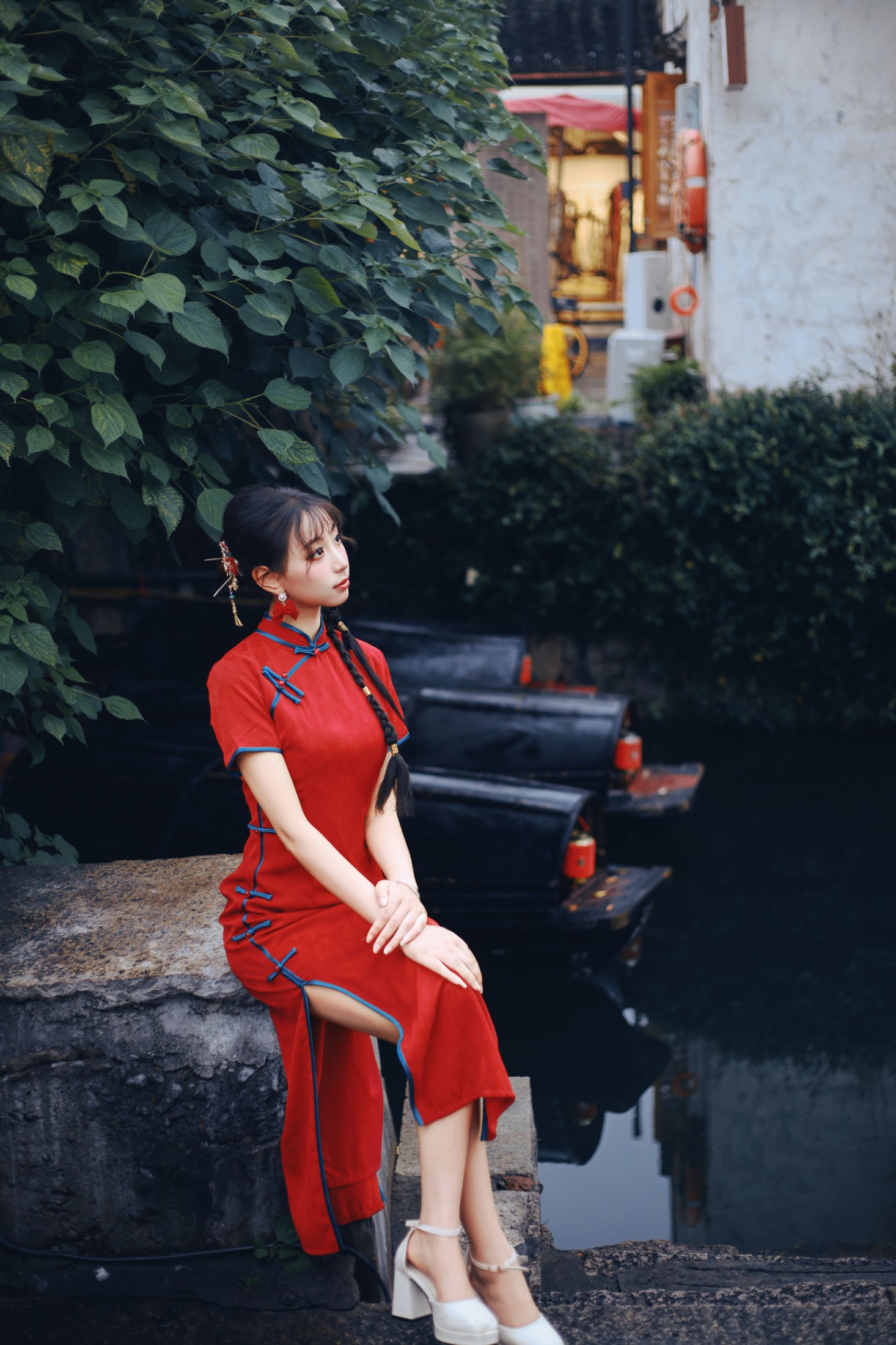 图片[7] - 小u - 《书圣故里江南水乡旗袍》[23P] - 机器猫次元 - 机器猫次元