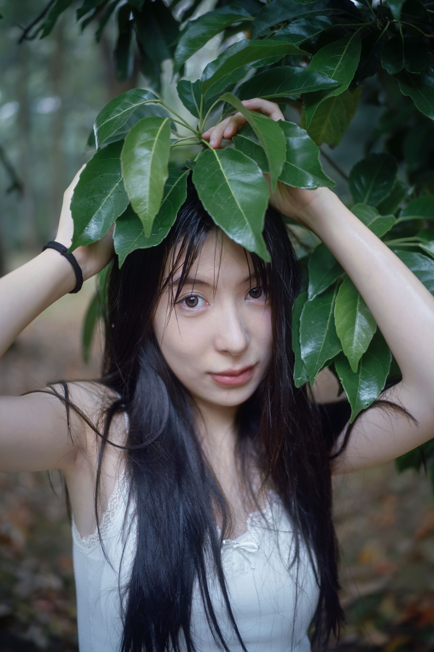 图片[1] - 0831 - 《雨林微雨・少女的湿漉漉童话》[36P] - 机器猫次元 - 机器猫次元