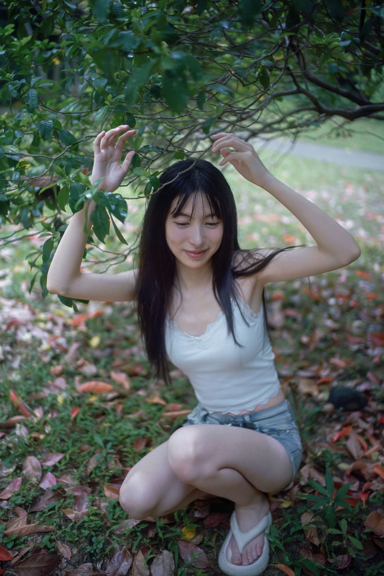 图片[8] - 0831 - 《雨林微雨・少女的湿漉漉童话》[36P] - 机器猫次元 - 机器猫次元
