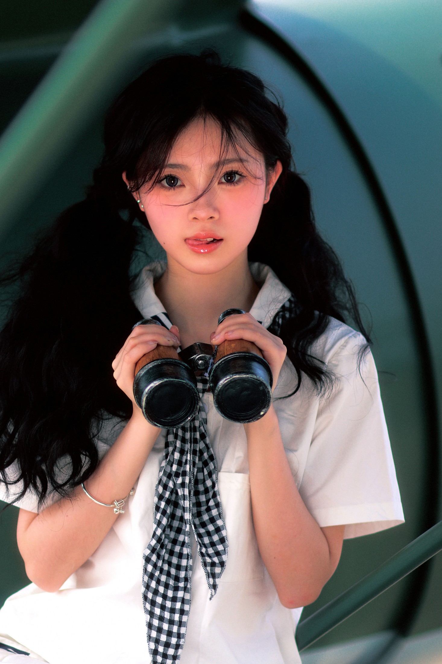 图片[6] - 鹿离 - 《复古画册～飞机上的少女》[17P] - 机器猫次元 - 机器猫次元