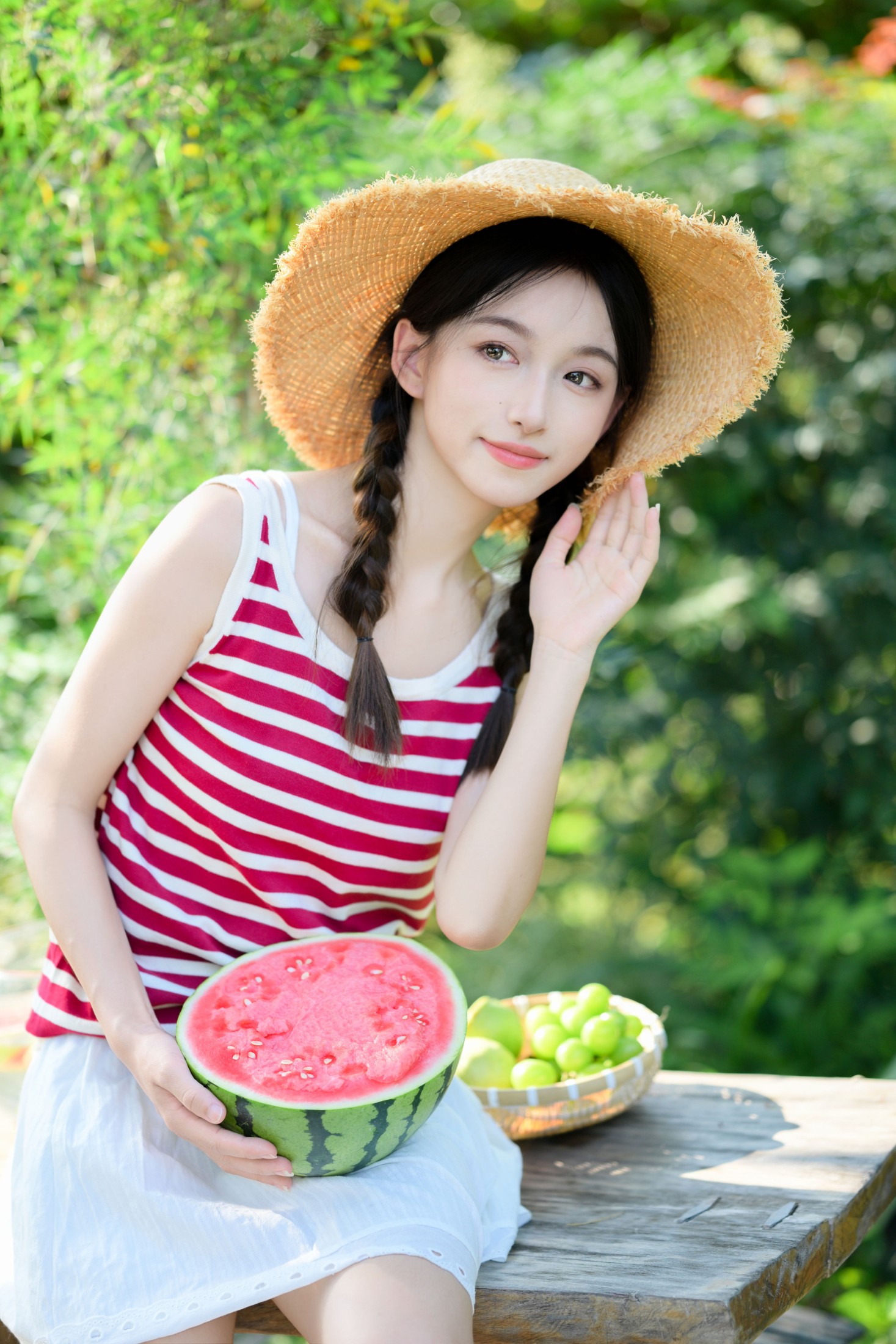 图片[8] - 林淼鑫 - 《夏日少女与红西瓜》[17P] - 机器猫次元 - 机器猫次元
