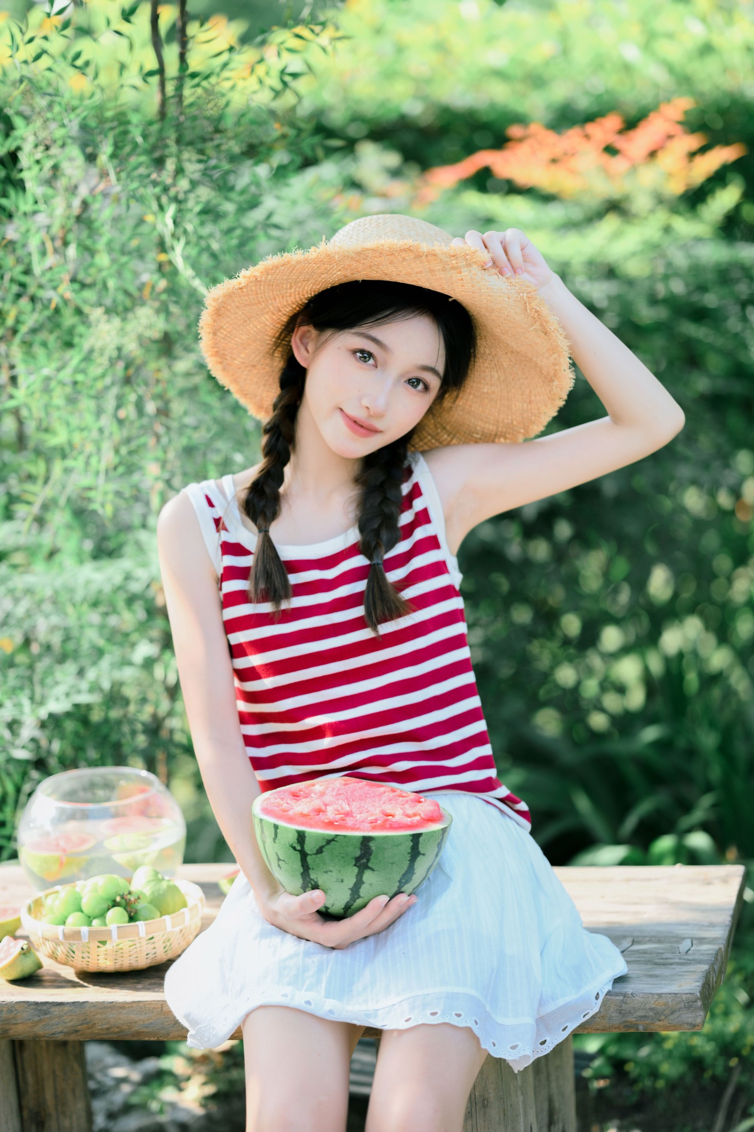 图片[3] - 林淼鑫 - 《夏日少女与红西瓜》[17P] - 机器猫次元 - 机器猫次元