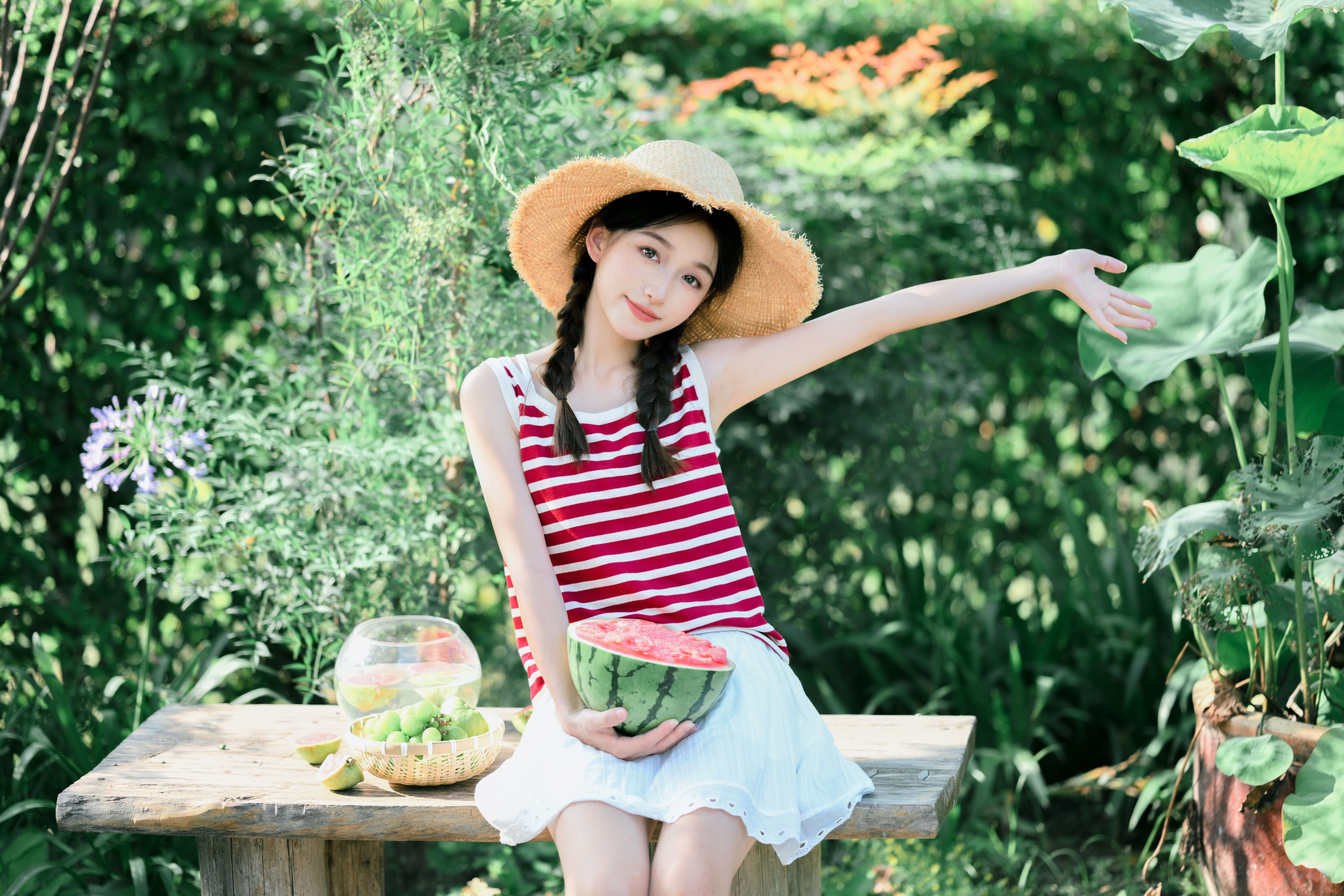 图片[4] - 林淼鑫 - 《夏日少女与红西瓜》[17P] - 机器猫次元 - 机器猫次元
