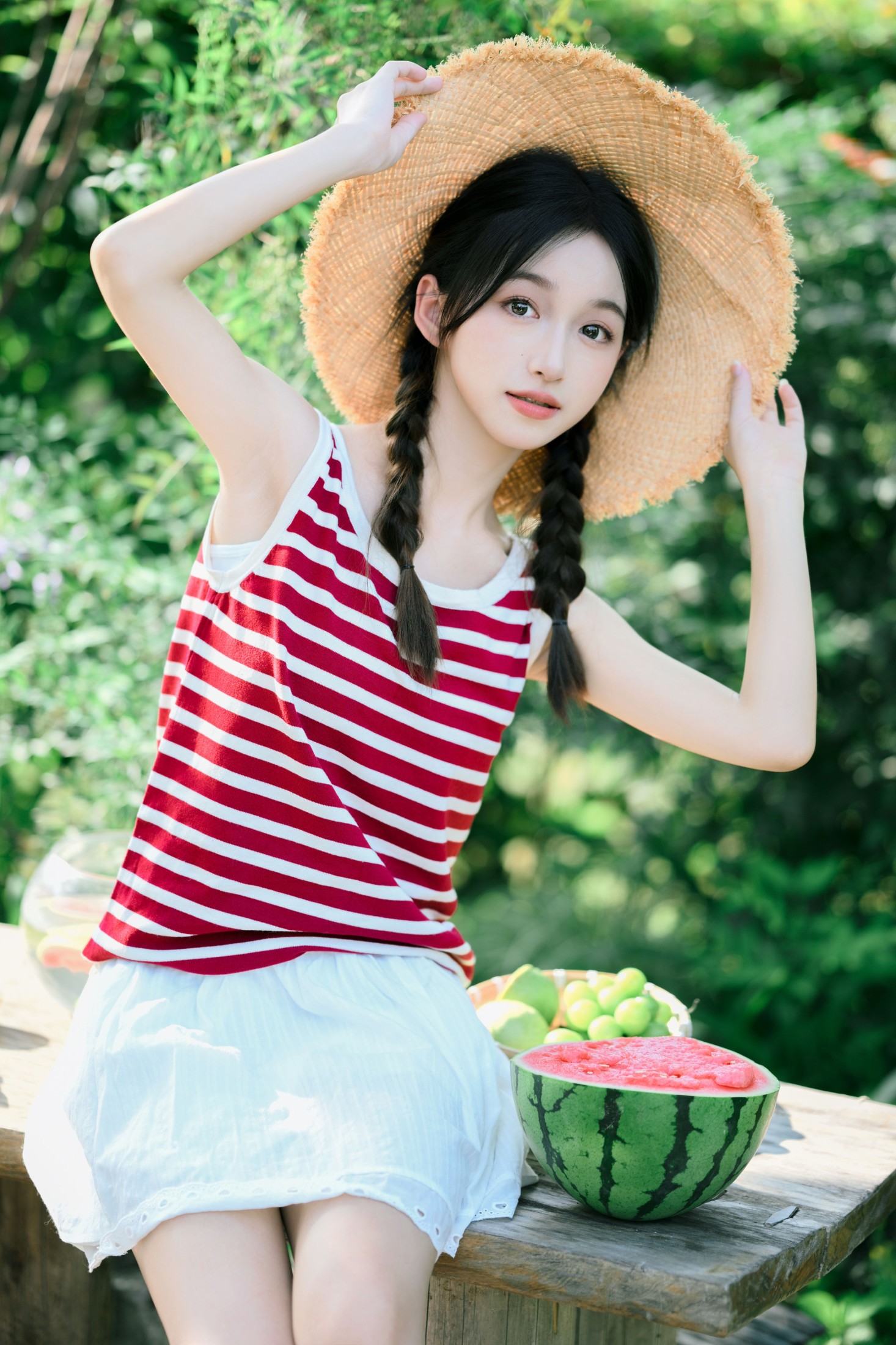 图片[7] - 林淼鑫 - 《夏日少女与红西瓜》[17P] - 机器猫次元 - 机器猫次元