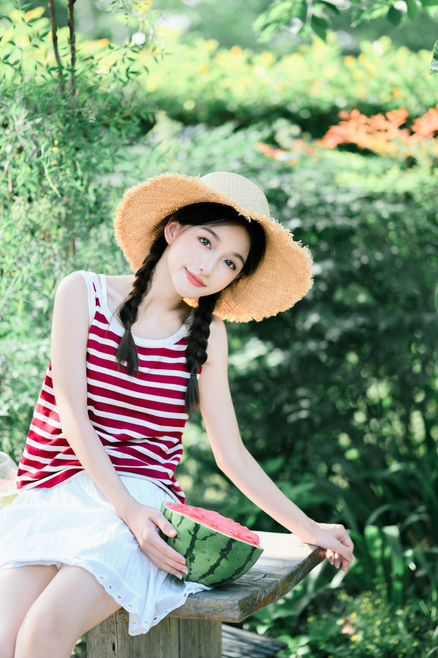 图片[5] - 林淼鑫 - 《夏日少女与红西瓜》[17P] - 机器猫次元 - 机器猫次元