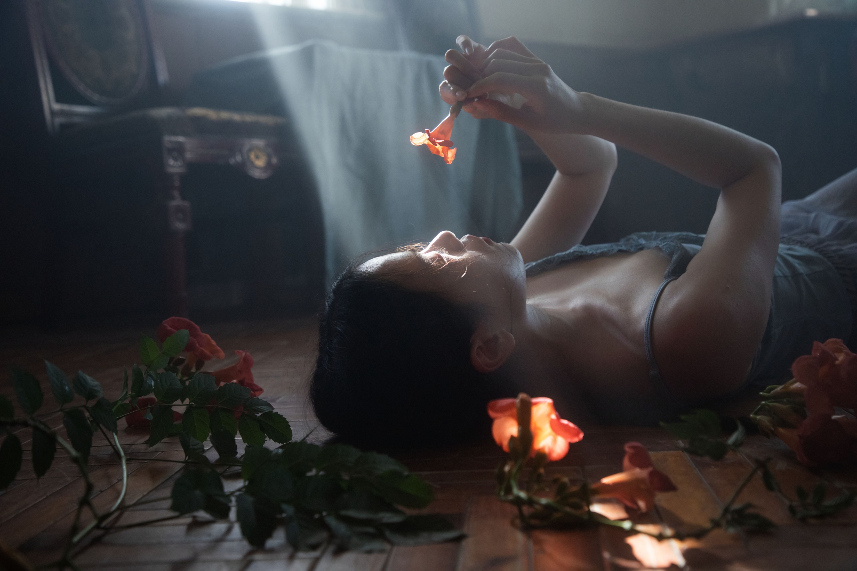 图片[3] - 蔡景梵 - 《光，海棠花和女孩》[18P] - 机器猫次元 - 机器猫次元