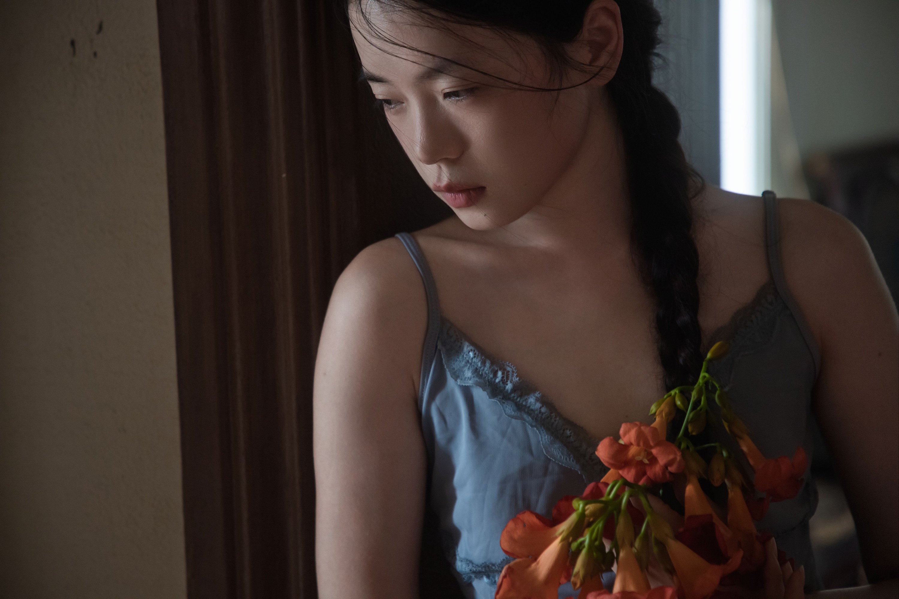 图片[8] - 蔡景梵 - 《光，海棠花和女孩》[18P] - 机器猫次元 - 机器猫次元