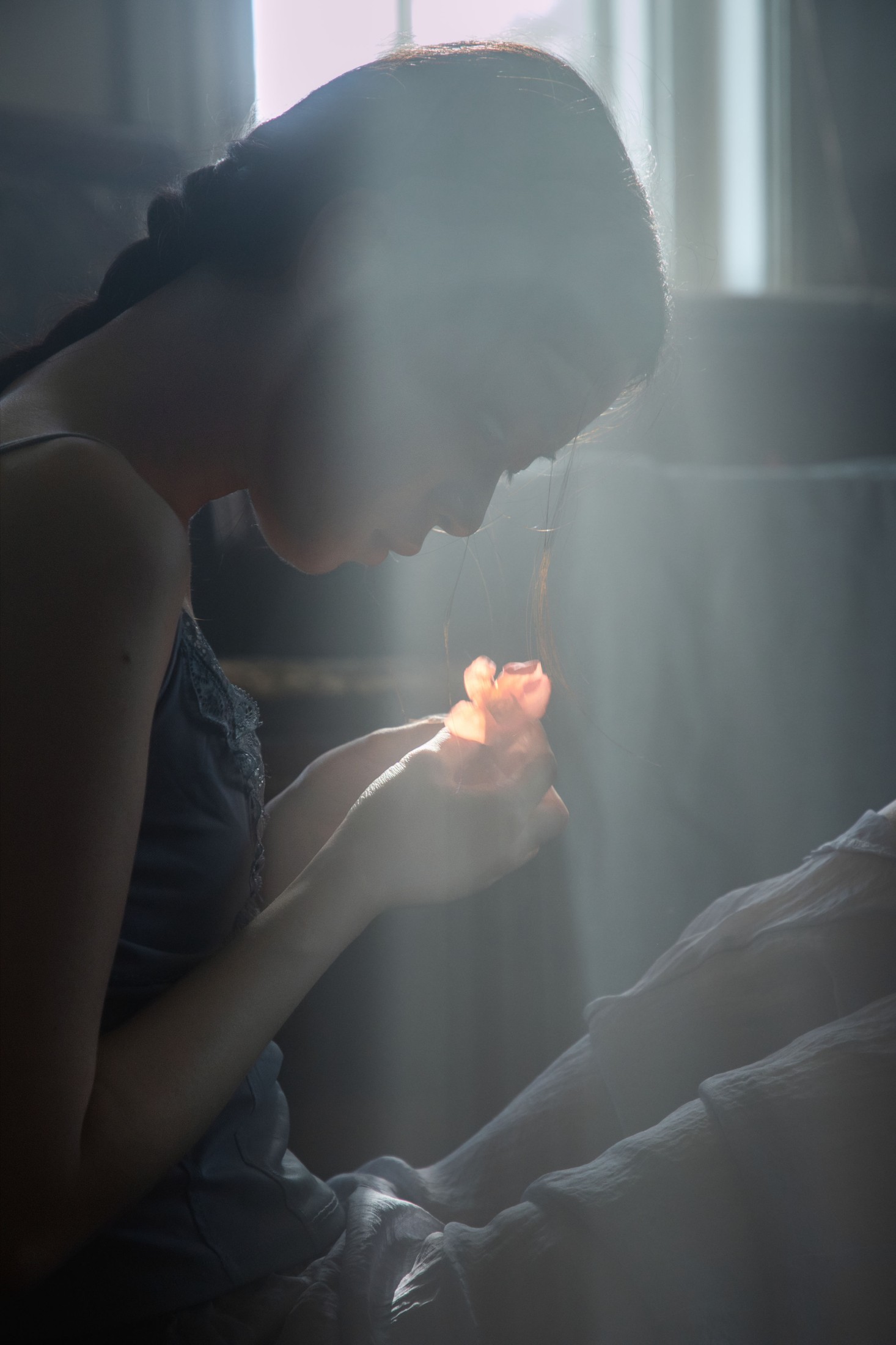 图片[5] - 蔡景梵 - 《光，海棠花和女孩》[18P] - 机器猫次元 - 机器猫次元