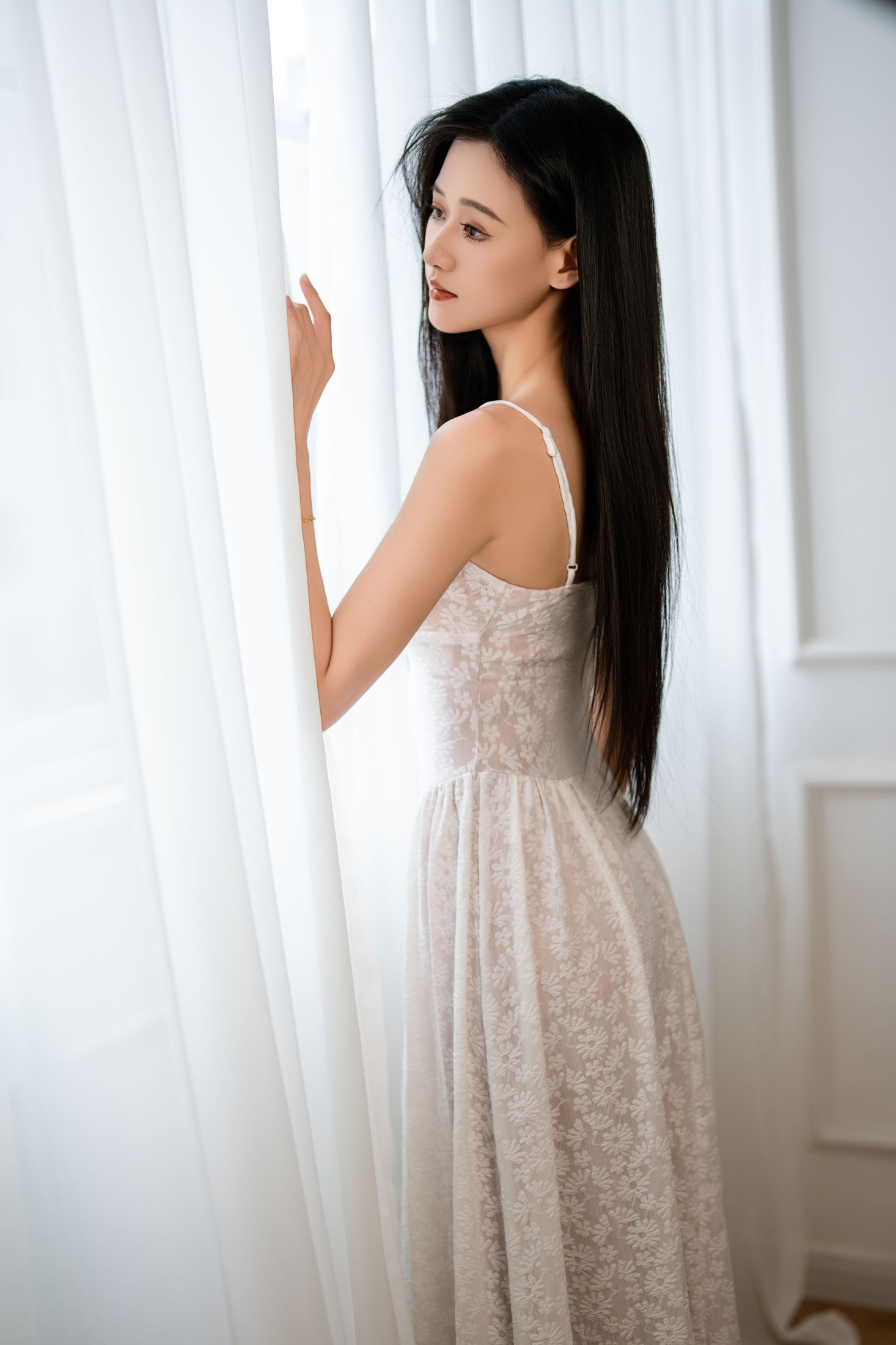 图片[7] - 晓晓 - 《白色纱裙》[44P] - 机器猫次元 - 机器猫次元