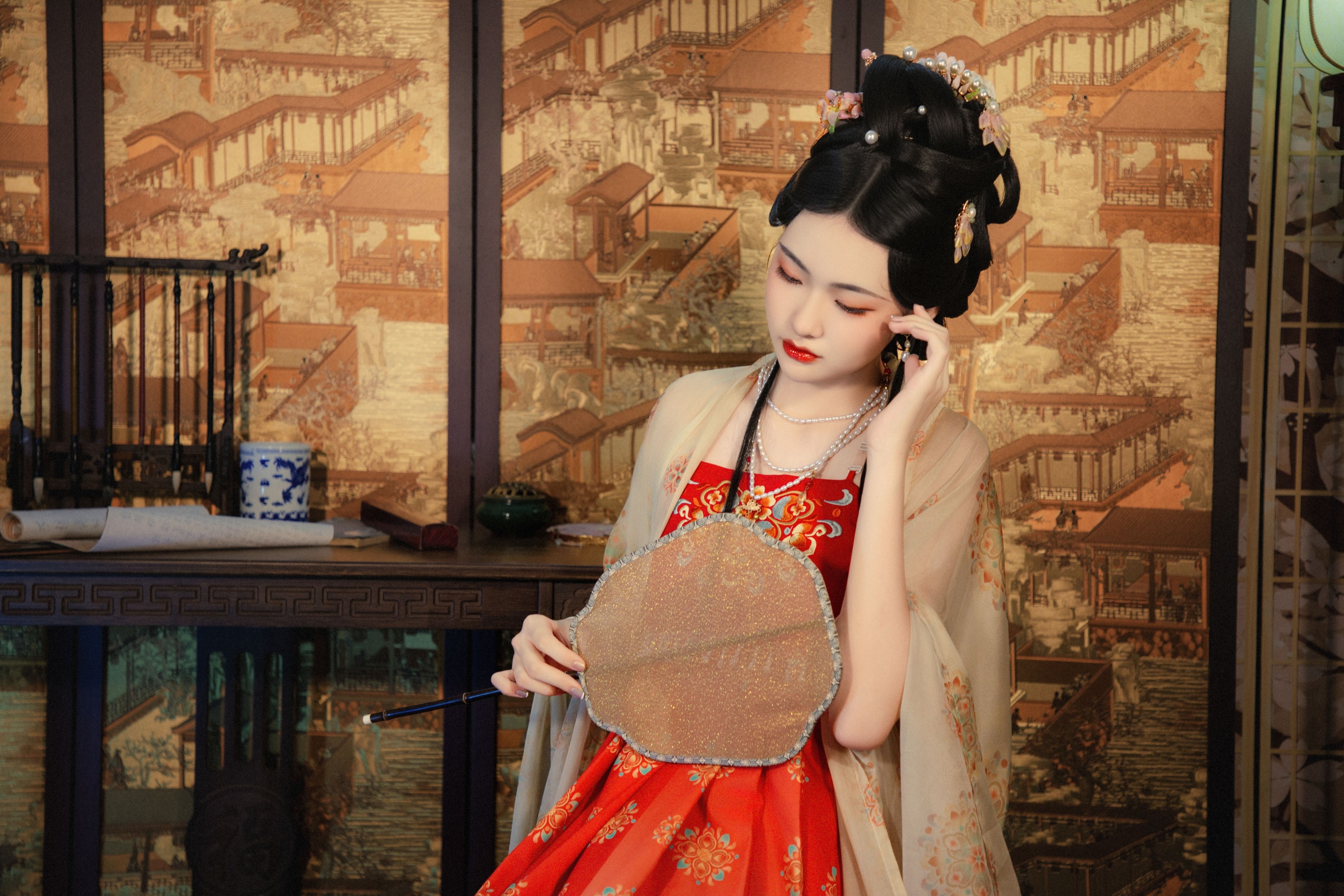 图片[3] - 花怜 - 《唐风美女》[16P] - 机器猫次元 - 机器猫次元