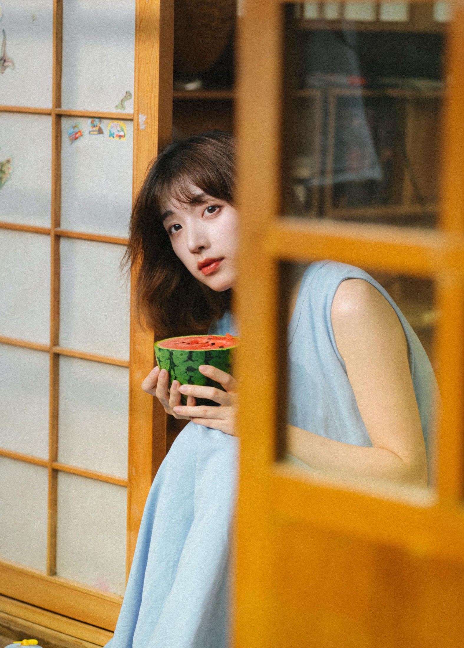 图片[2] - 麻薯旎子 - 《尝一口西瓜味的夏天～》[60P] - 机器猫次元 - 机器猫次元