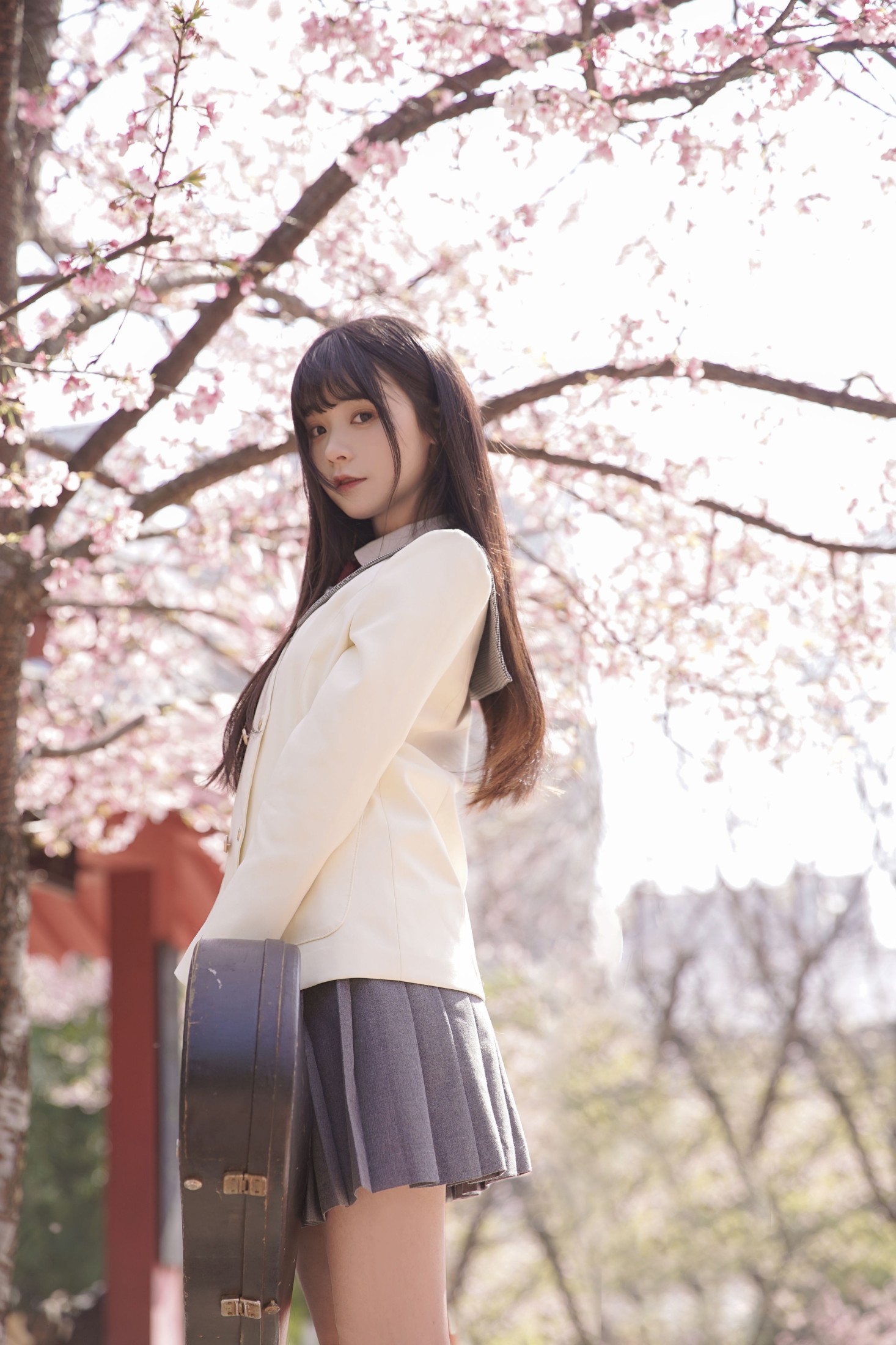 图片[3] - 一只小沁 - 《樱花下的少女》[17P] - 机器猫次元 - 机器猫次元