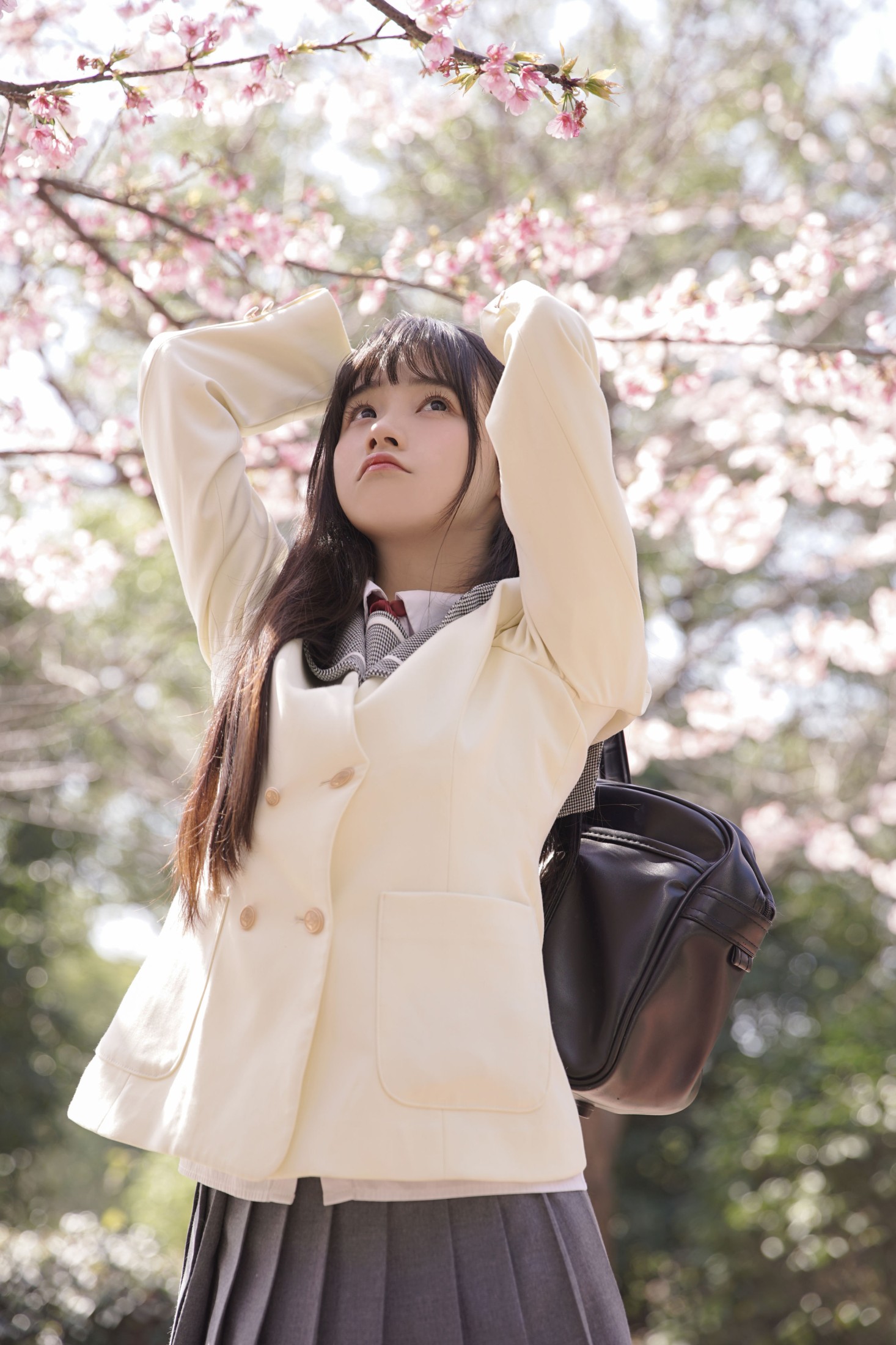 图片[5] - 一只小沁 - 《樱花下的少女》[17P] - 机器猫次元 - 机器猫次元