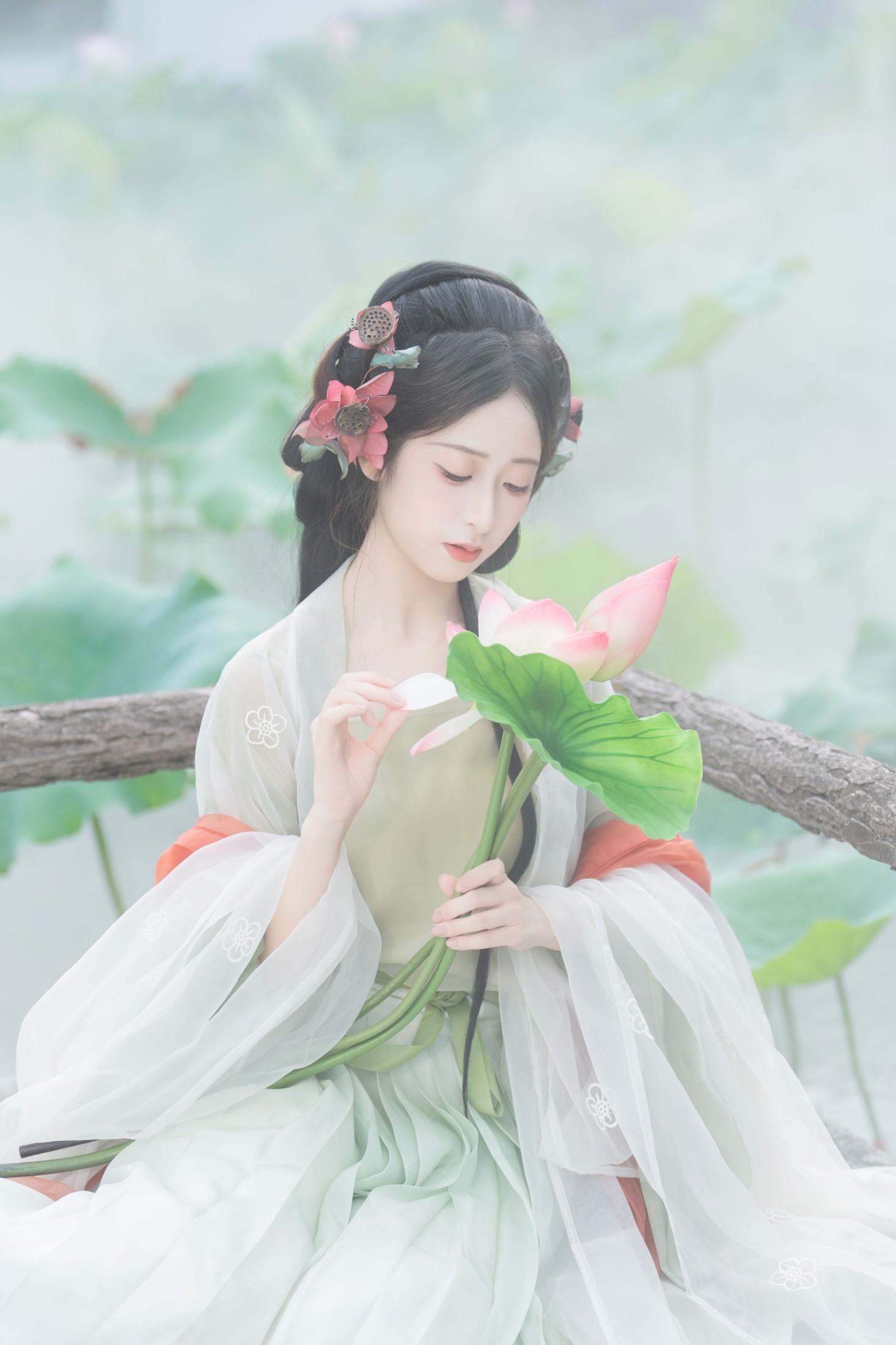 图片[6] - 小何 - 《荷花如画》[20P] - 机器猫次元 - 机器猫次元