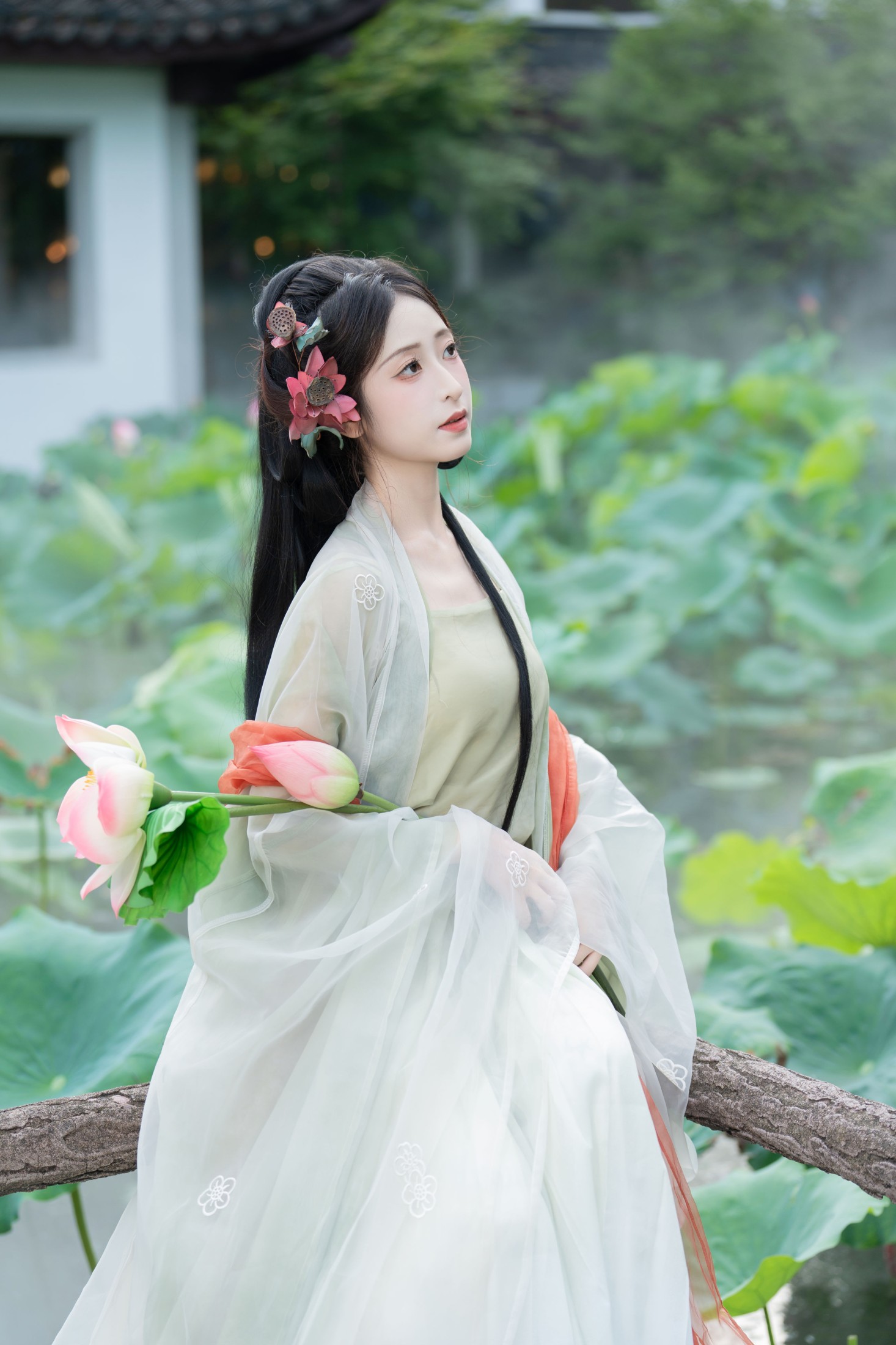 图片[7] - 小何 - 《荷花如画》[20P] - 机器猫次元 - 机器猫次元