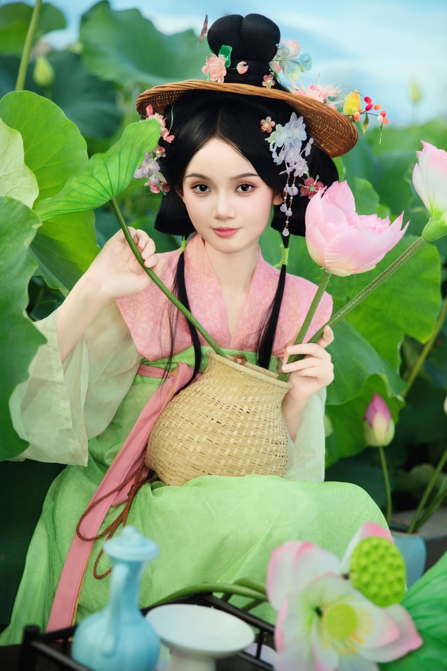 图片[8] - qbyb - 《采莲》[15P] - 机器猫次元 - 机器猫次元