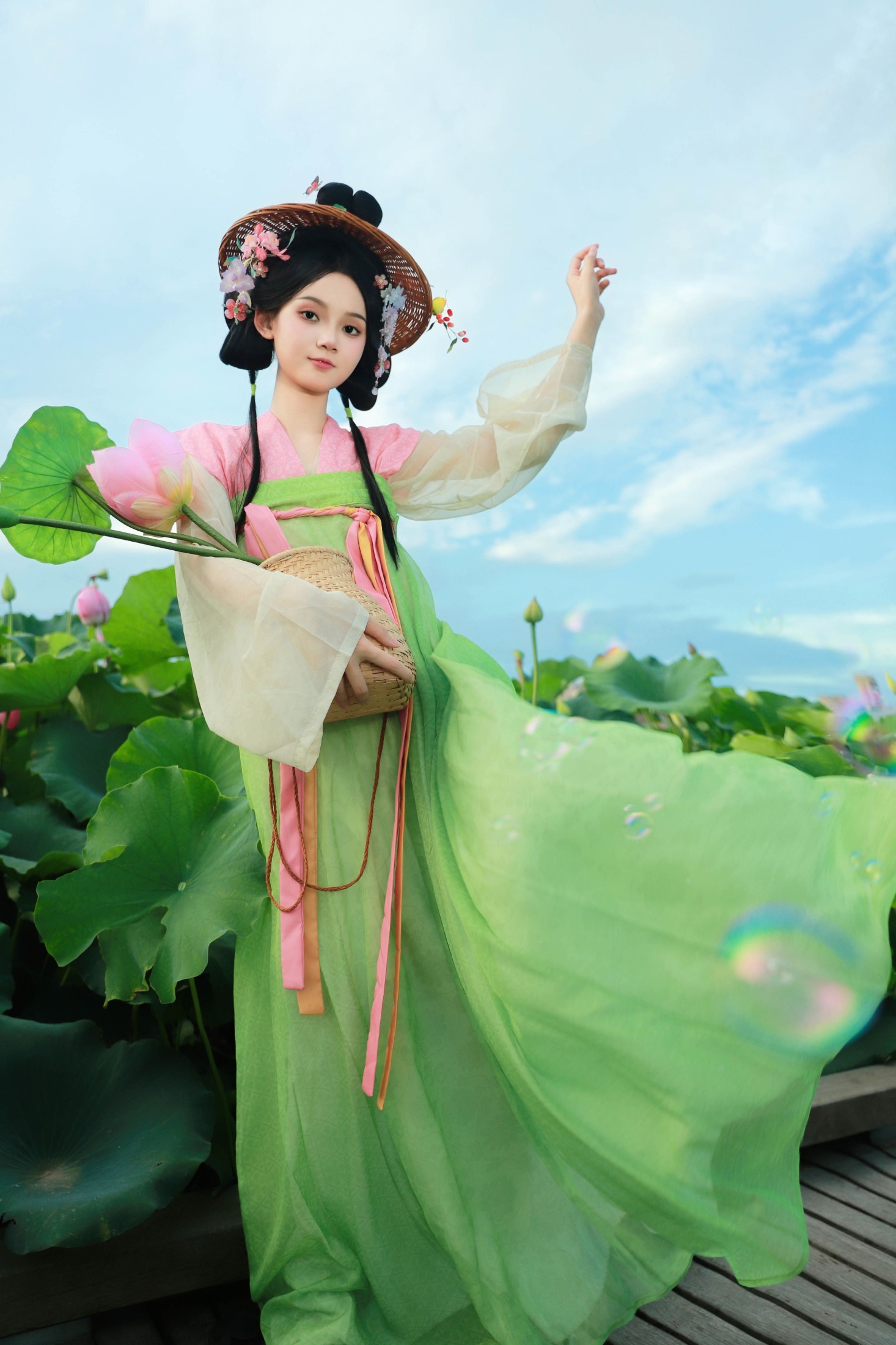 图片[3] - qbyb - 《采莲》[15P] - 机器猫次元 - 机器猫次元
