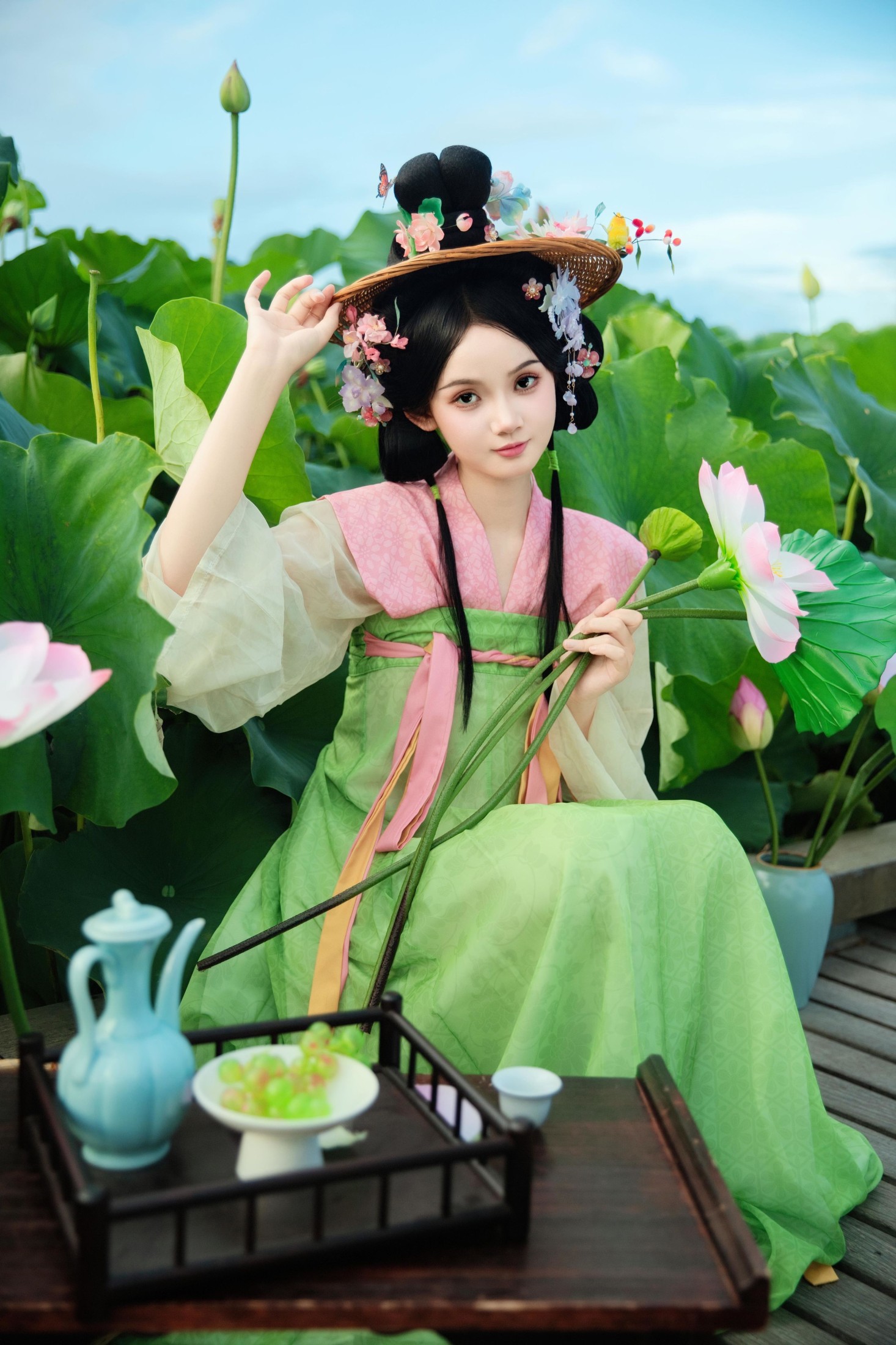 图片[6] - qbyb - 《采莲》[15P] - 机器猫次元 - 机器猫次元