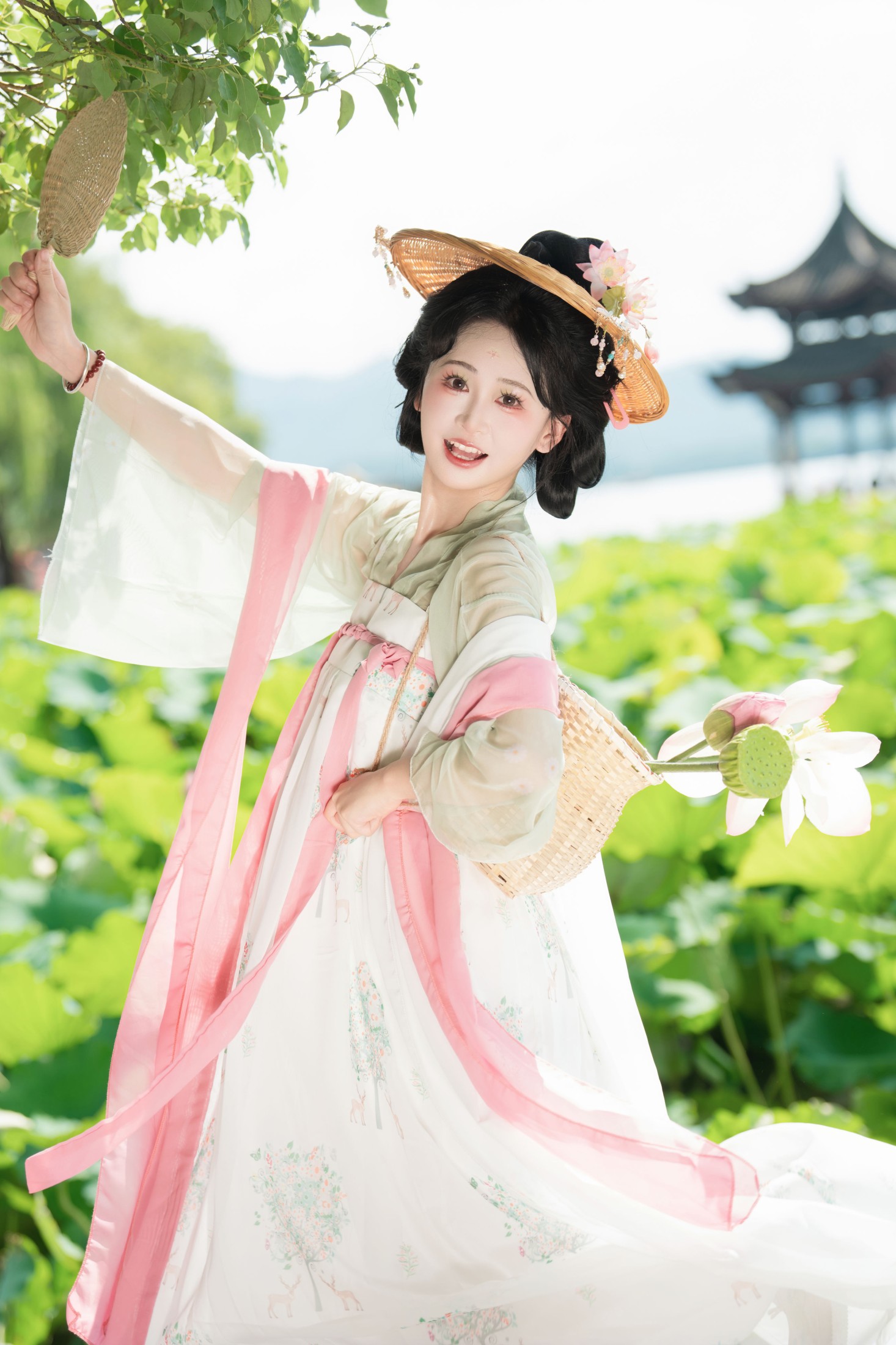 图片[1] - 湫一只岁岁 - 《夏日荷花》[18P] - 机器猫次元 - 机器猫次元