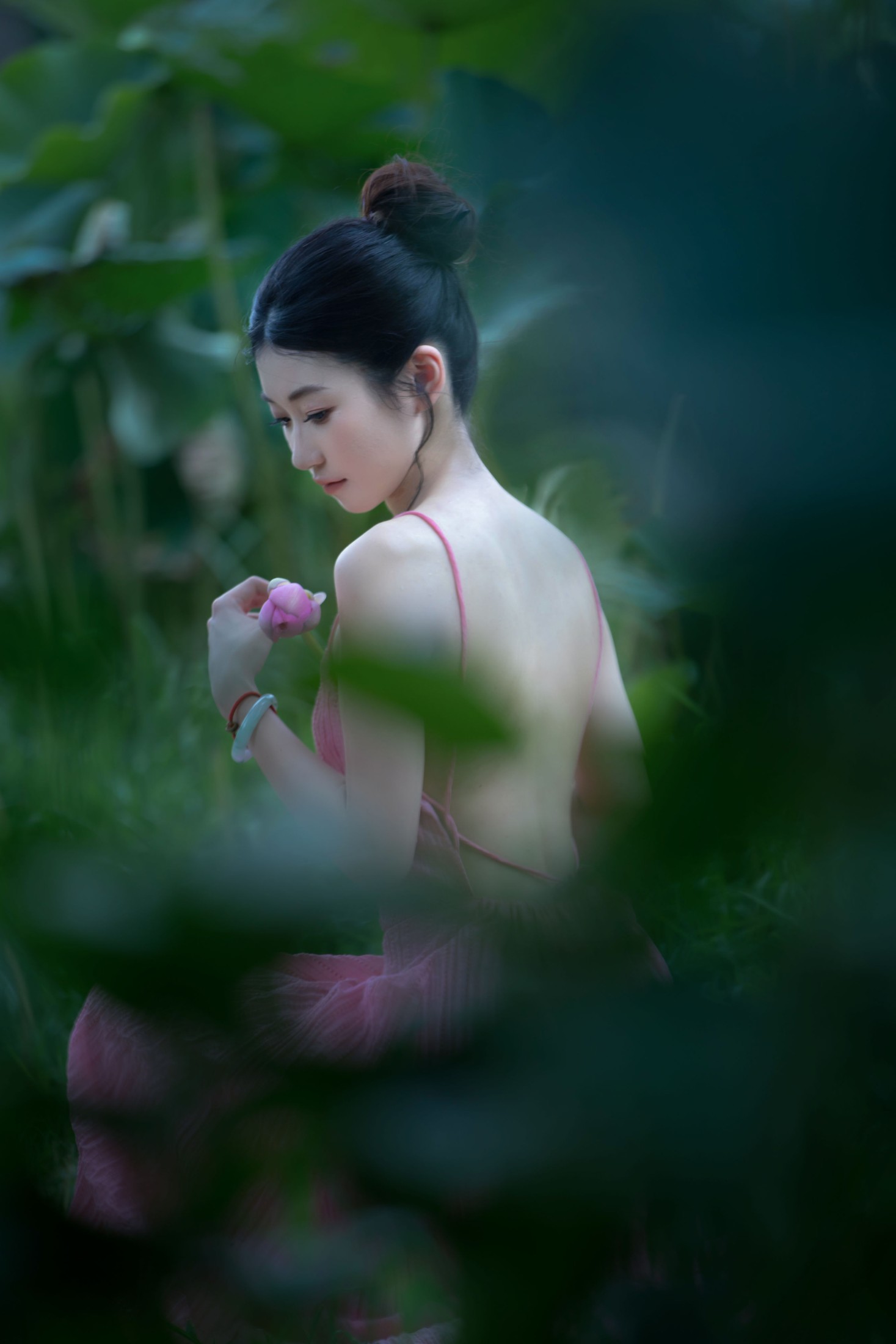 图片[4] - 牛排小王子 - 《荷花与少女》[15P] - 机器猫次元 - 机器猫次元