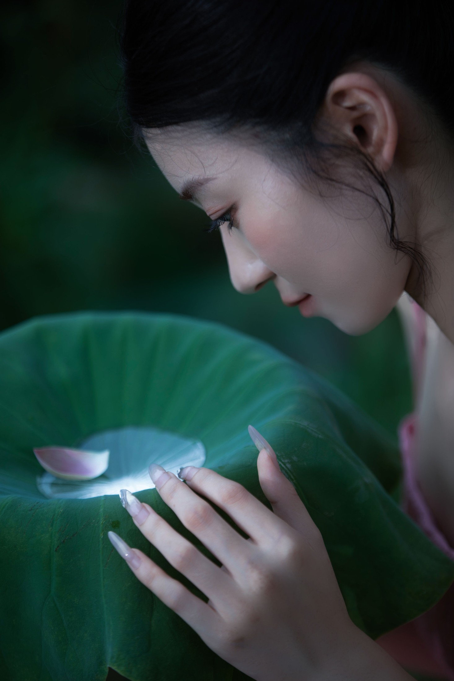 图片[8] - 牛排小王子 - 《荷花与少女》[15P] - 机器猫次元 - 机器猫次元