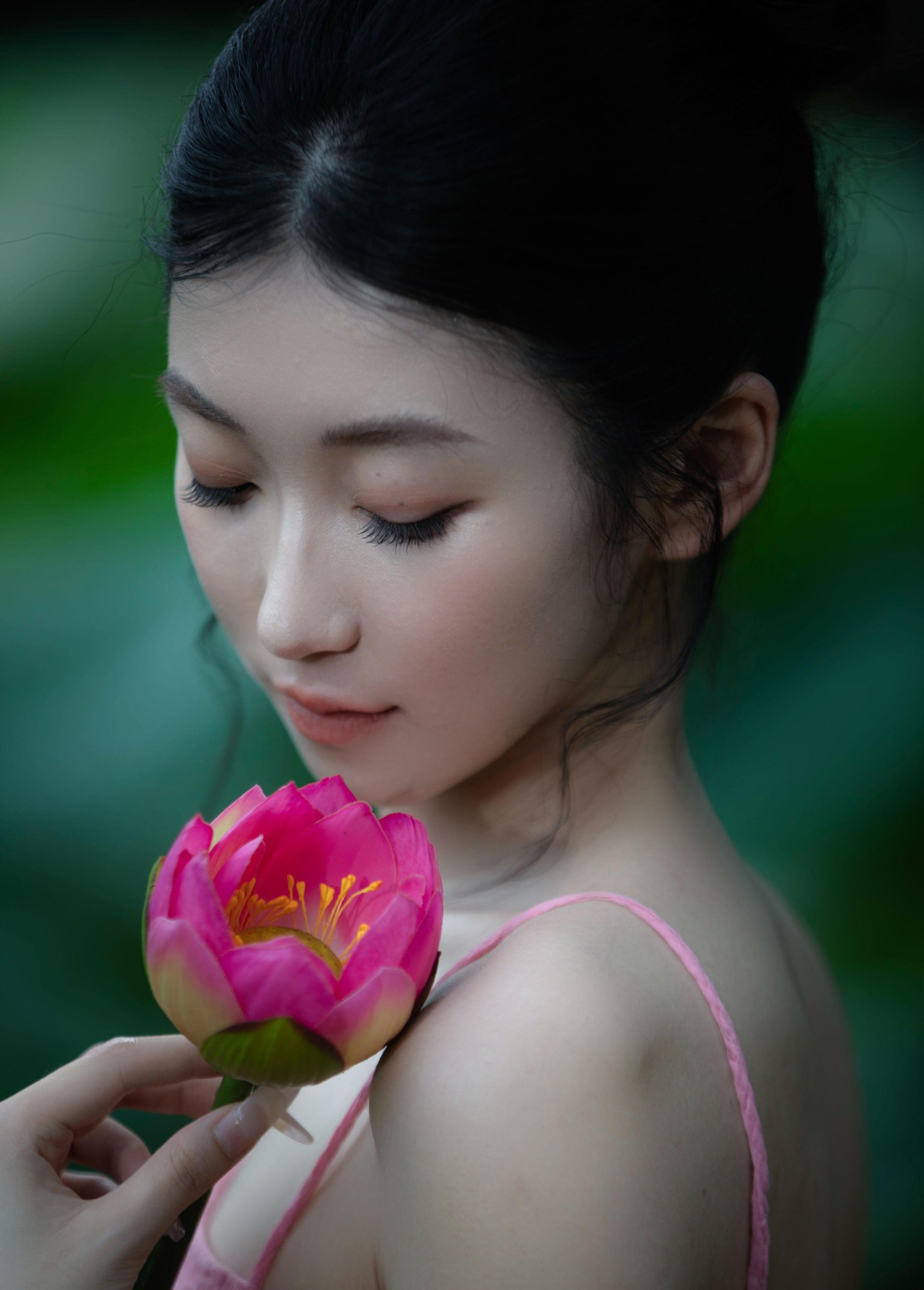 图片[2] - 牛排小王子 - 《荷花与少女》[15P] - 机器猫次元 - 机器猫次元
