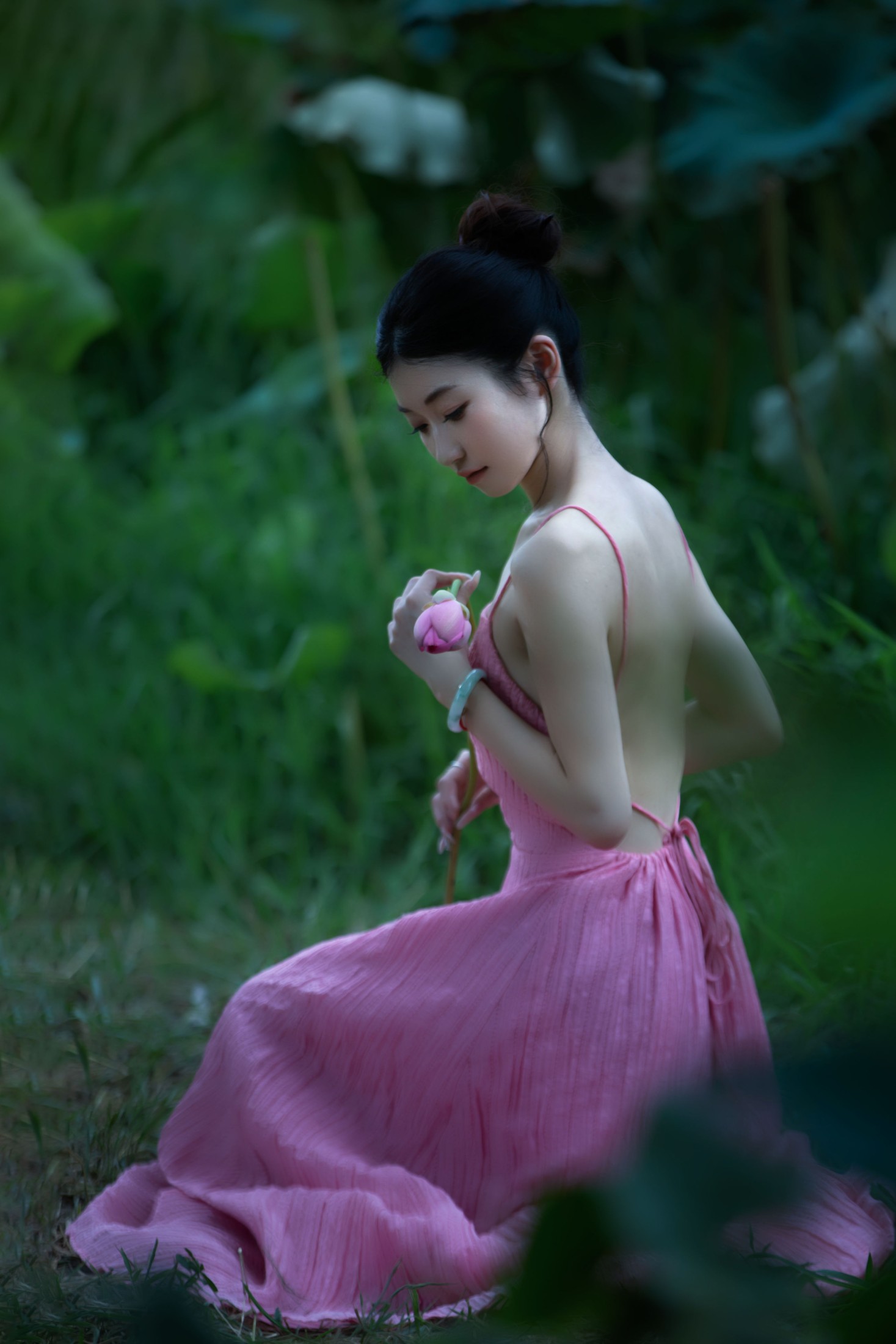 图片[5] - 牛排小王子 - 《荷花与少女》[15P] - 机器猫次元 - 机器猫次元