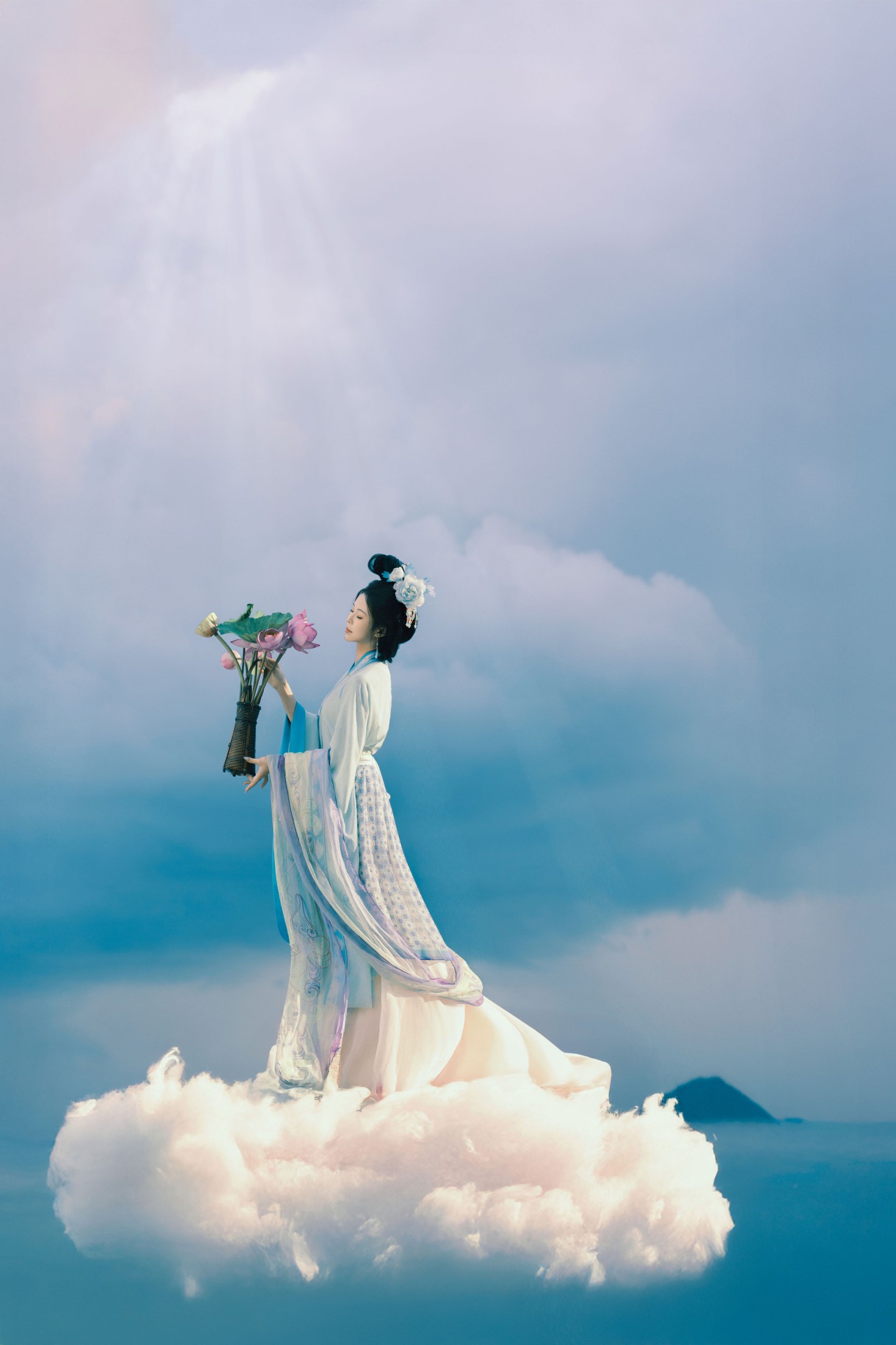 图片[1] - 夏夏 - 《荷花仙子》[25P] - 机器猫次元 - 机器猫次元