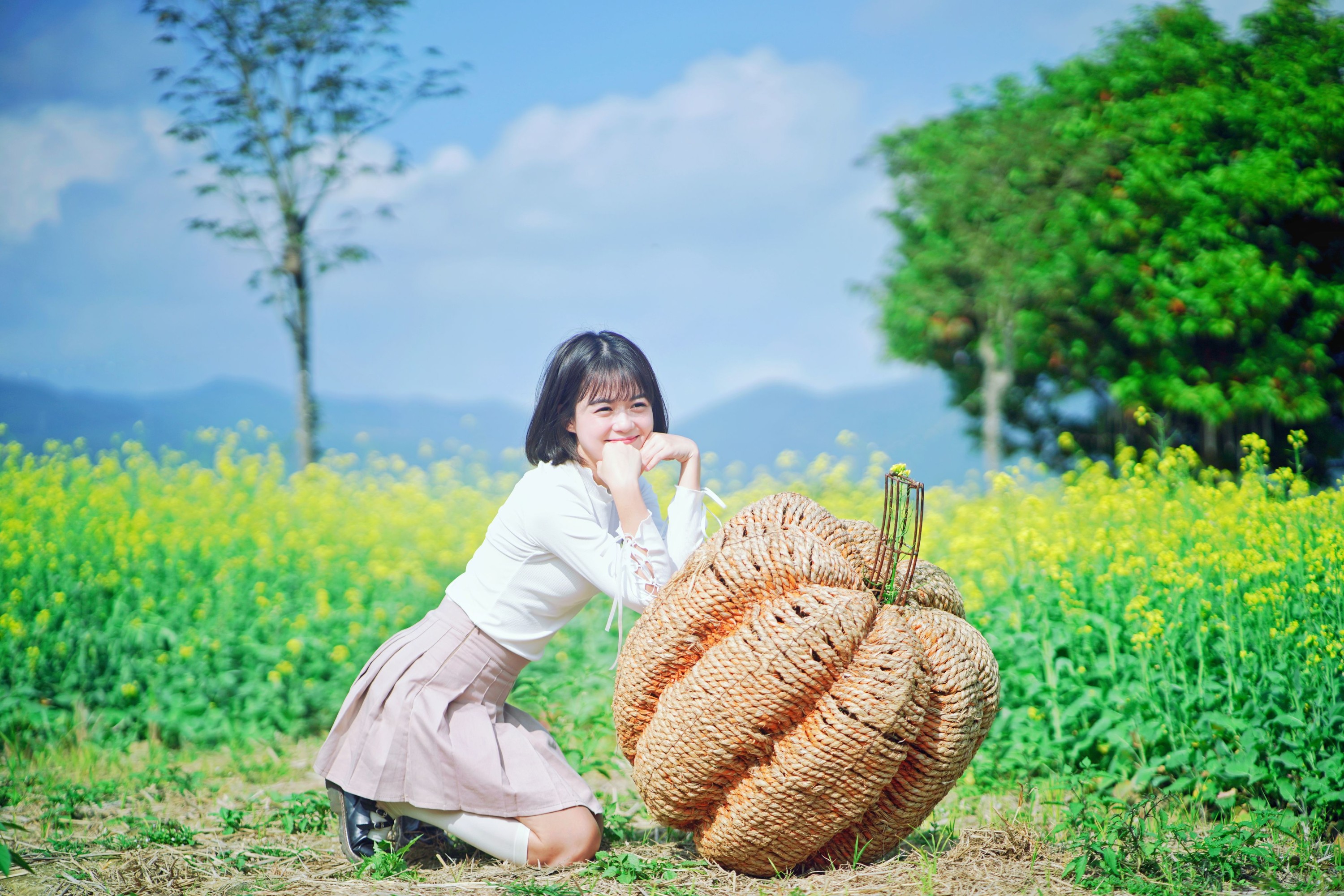 图片[1] - 晓颖葵子 - 《春日花田元气少女》[21P] - 机器猫次元 - 机器猫次元