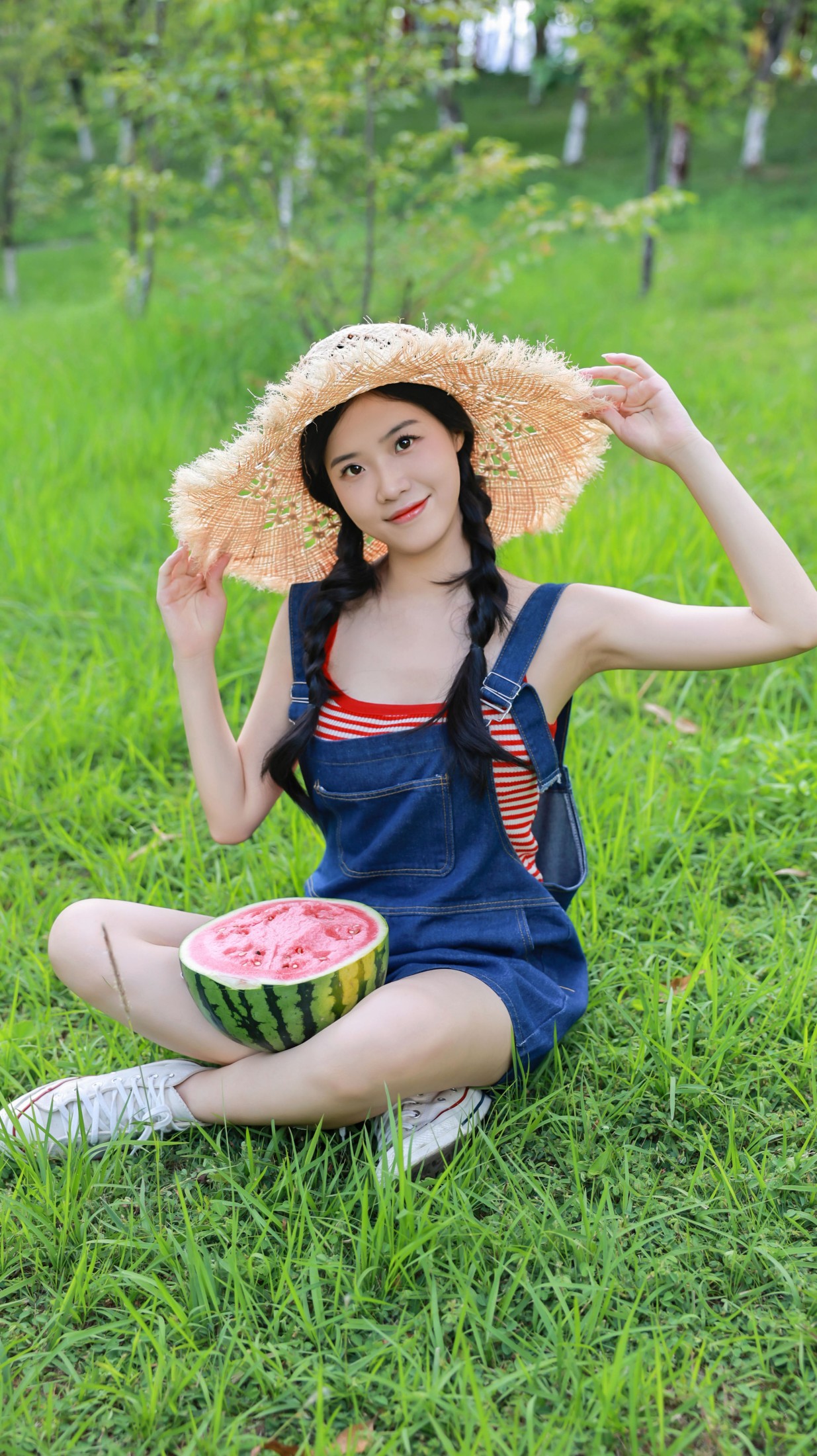 图片[1] - 小苏西。 - 《这个夏天和西瓜一样甜》[20P] - 机器猫次元 - 机器猫次元