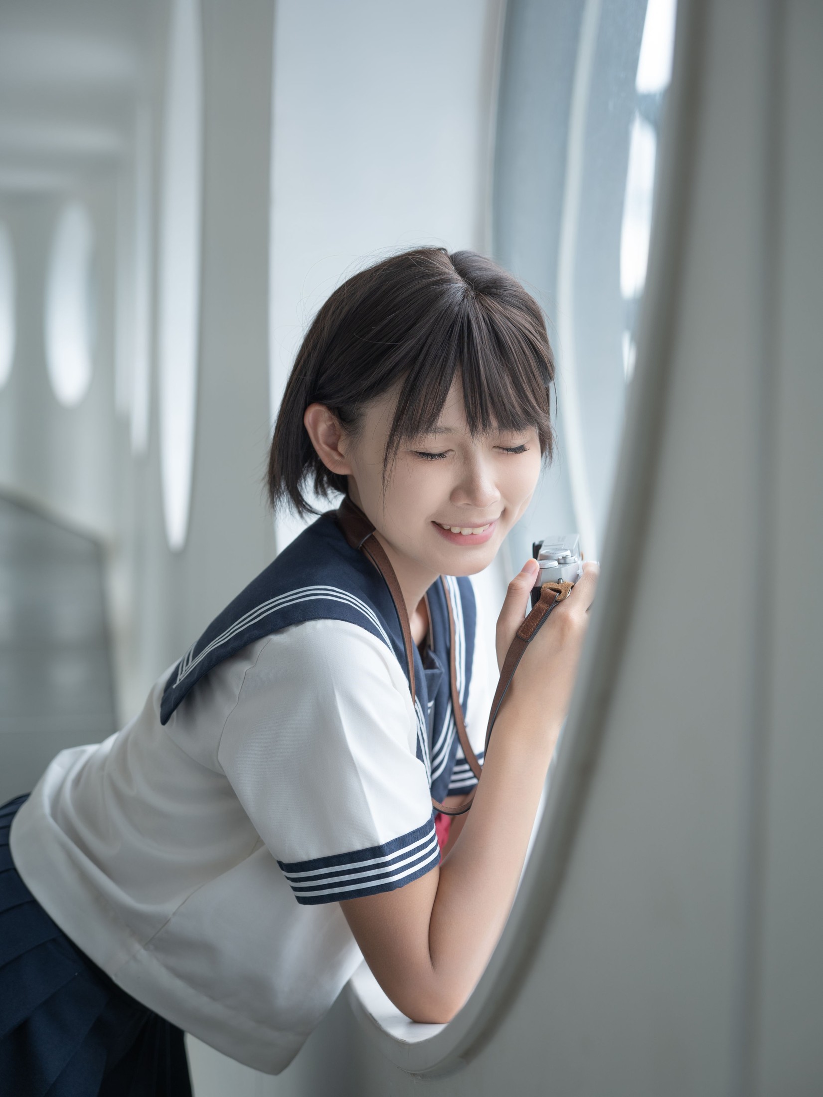 图片[5] - 喜欢kimo真不错 - 《制服少女：夏天与清风的碎片》[52P] - 机器猫次元 - 机器猫次元