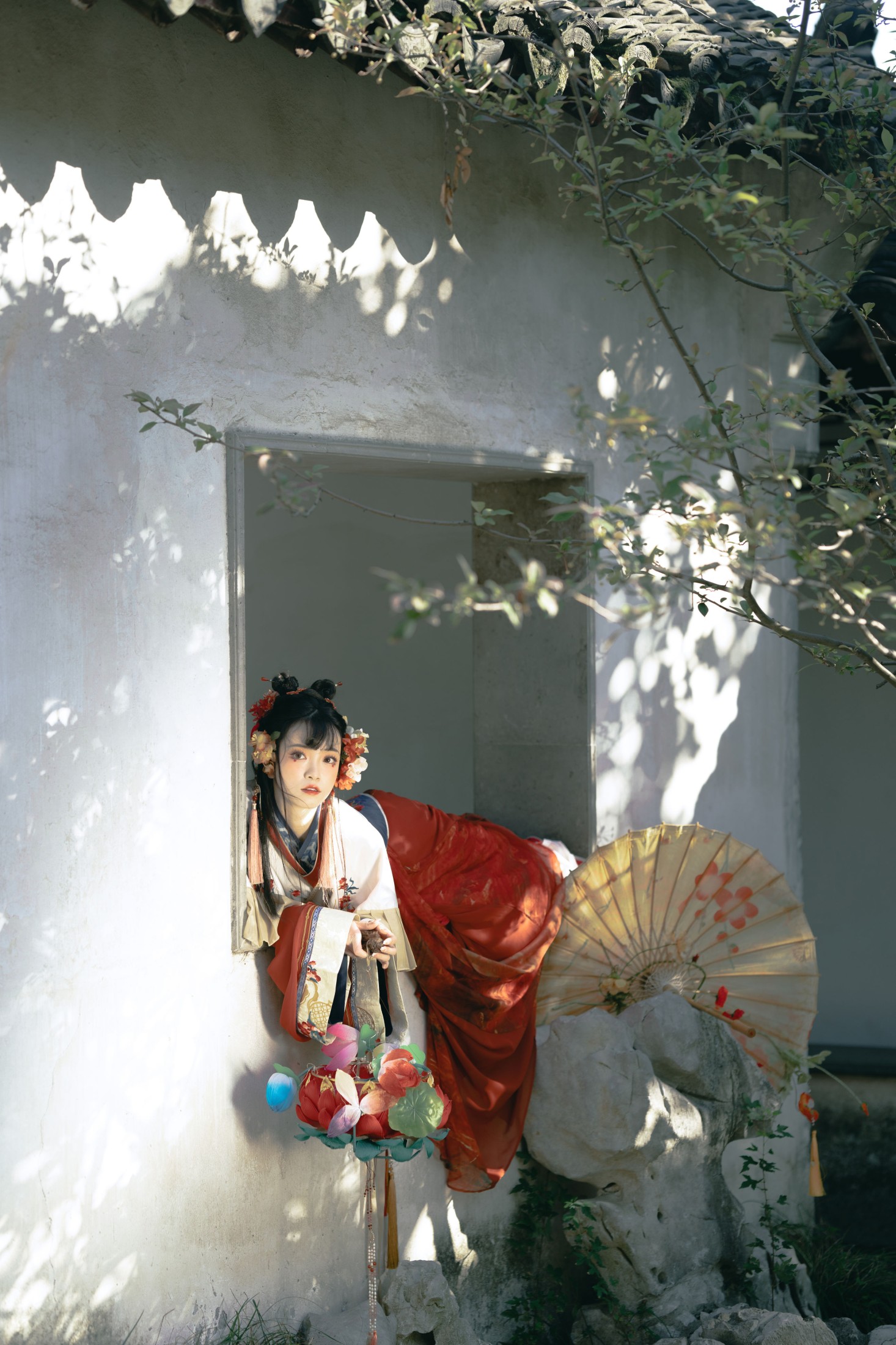 图片[4] - 桃迟 - 《园林中的小花妖》[21P] - 机器猫次元 - 机器猫次元