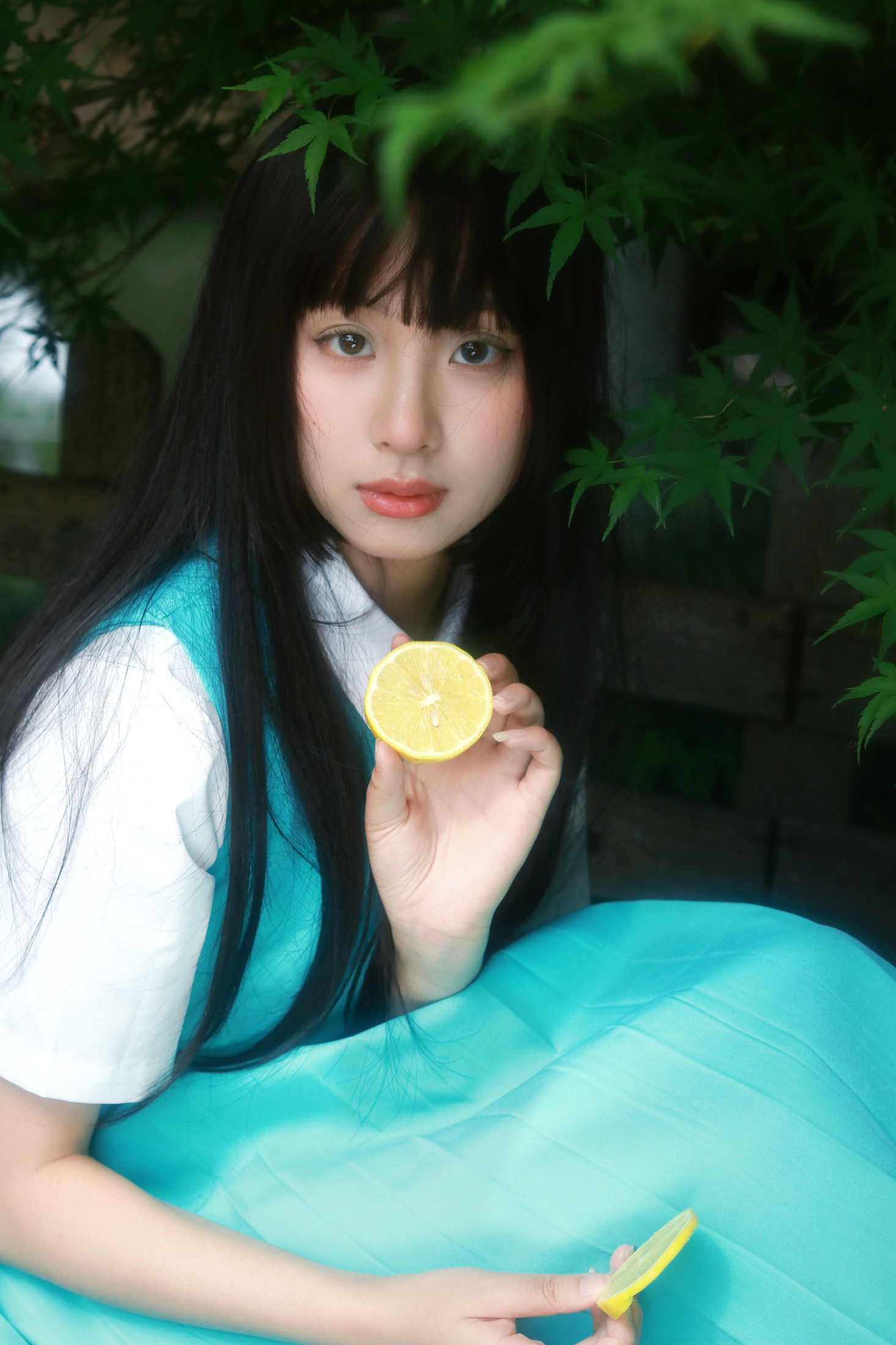 图片[8] - 小u - 《日系氧气少女》[14P] - 机器猫次元 - 机器猫次元