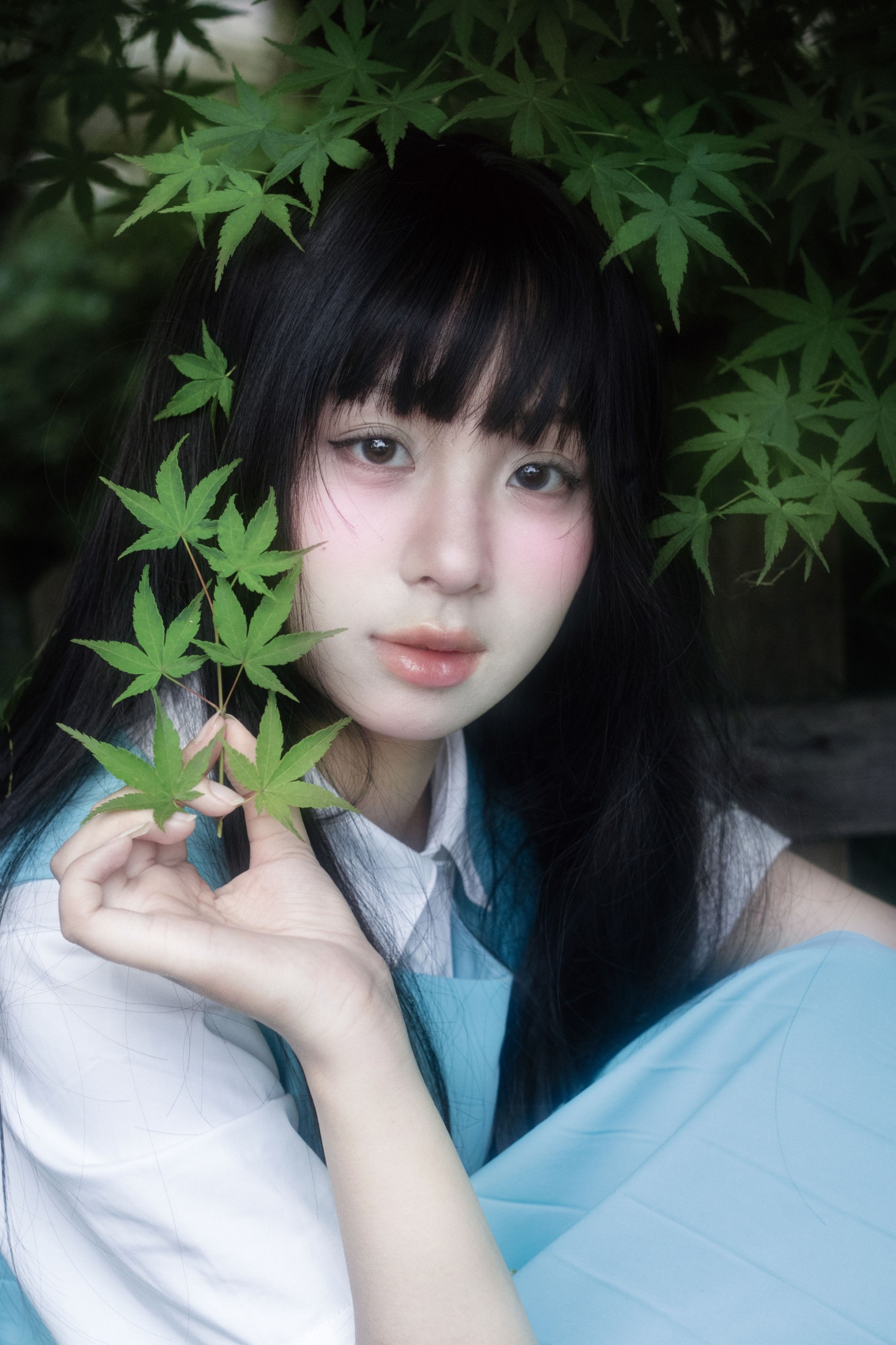 图片[3] - 小u - 《日系氧气少女》[14P] - 机器猫次元 - 机器猫次元