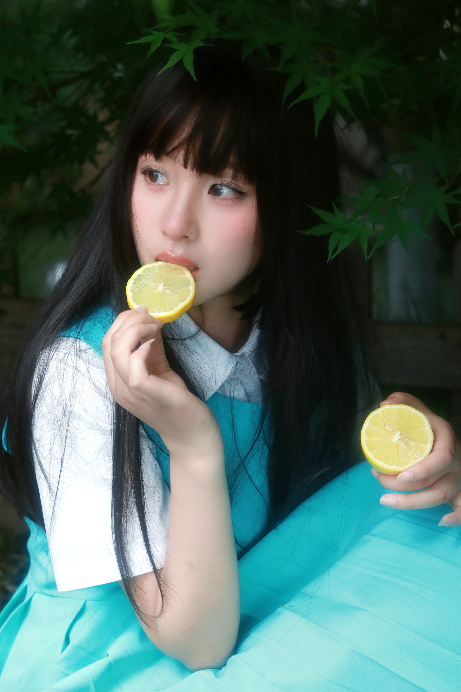 图片[7] - 小u - 《日系氧气少女》[14P] - 机器猫次元 - 机器猫次元