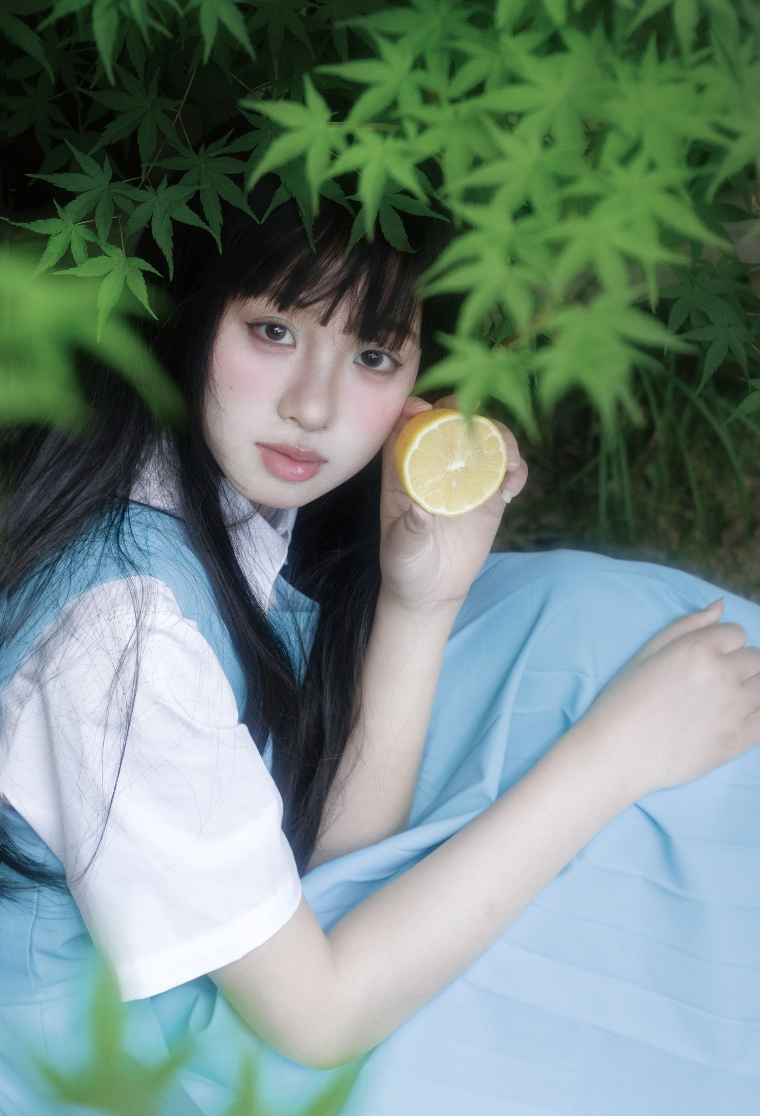 图片[6] - 小u - 《日系氧气少女》[14P] - 机器猫次元 - 机器猫次元