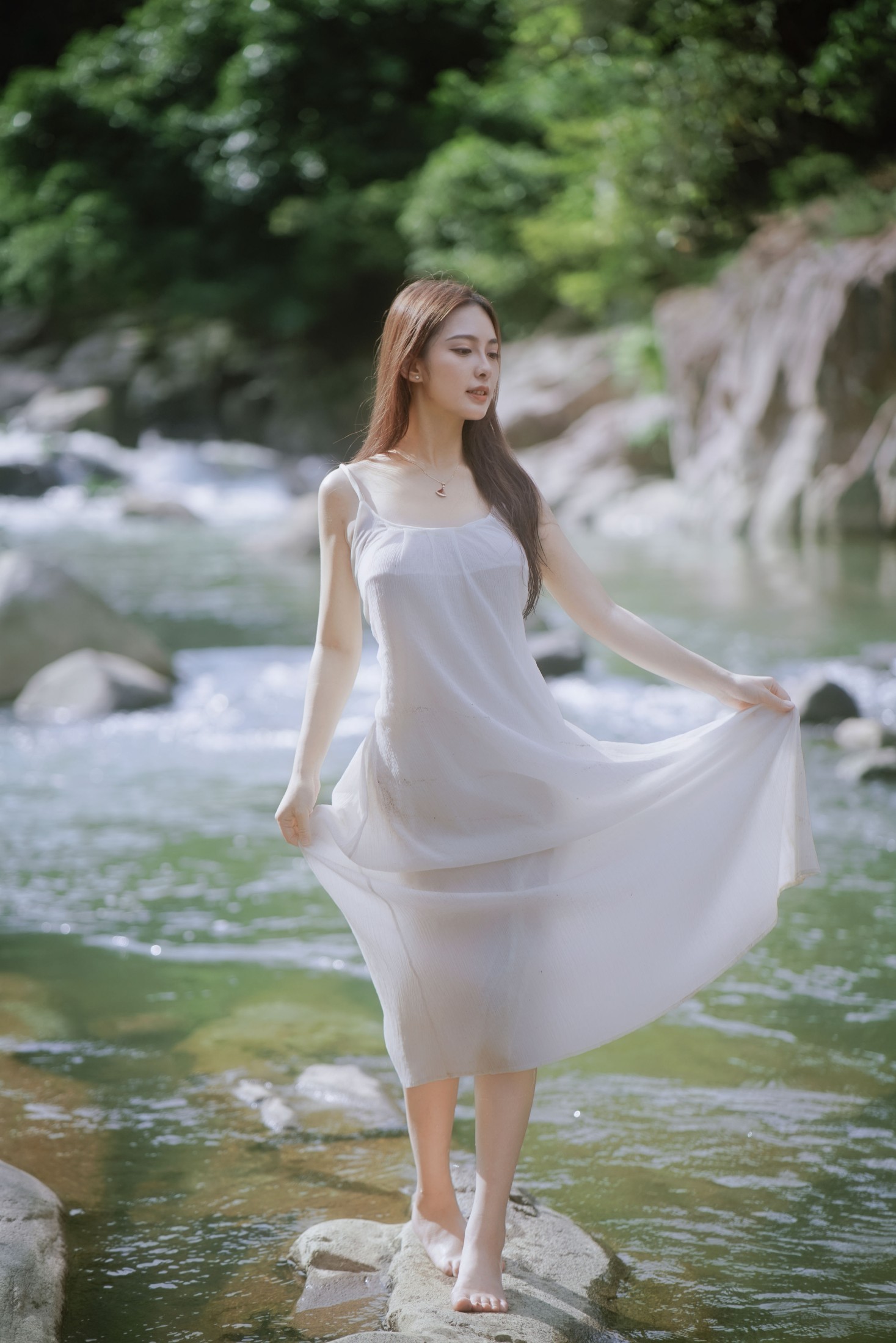 图片[8] - 颖儿YY - 《黄裙逐溪・水花漫》[25P] - 机器猫次元 - 机器猫次元