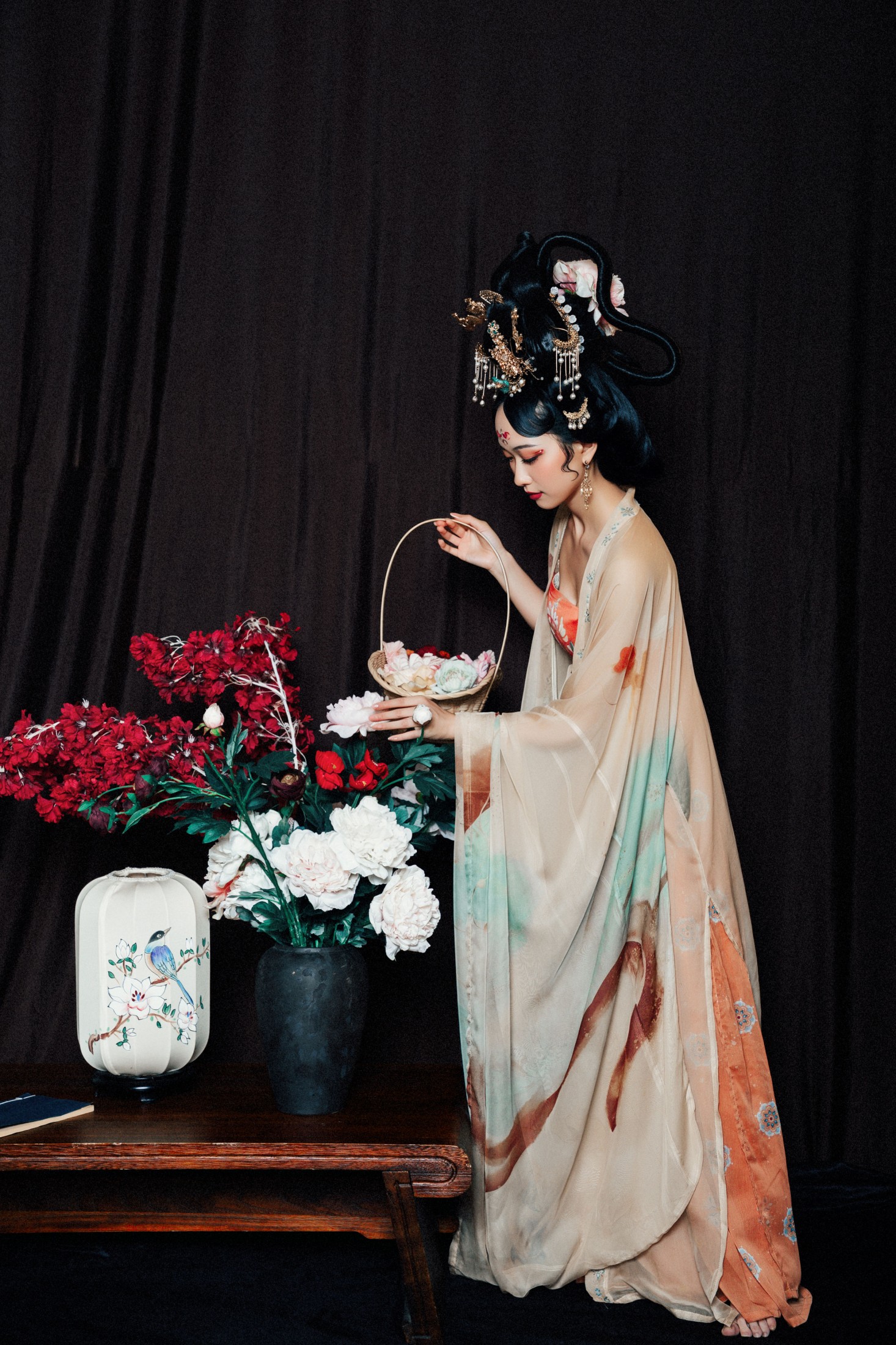 图片[1] - 三七 - 《富贵花》[24P] - 机器猫次元 - 机器猫次元