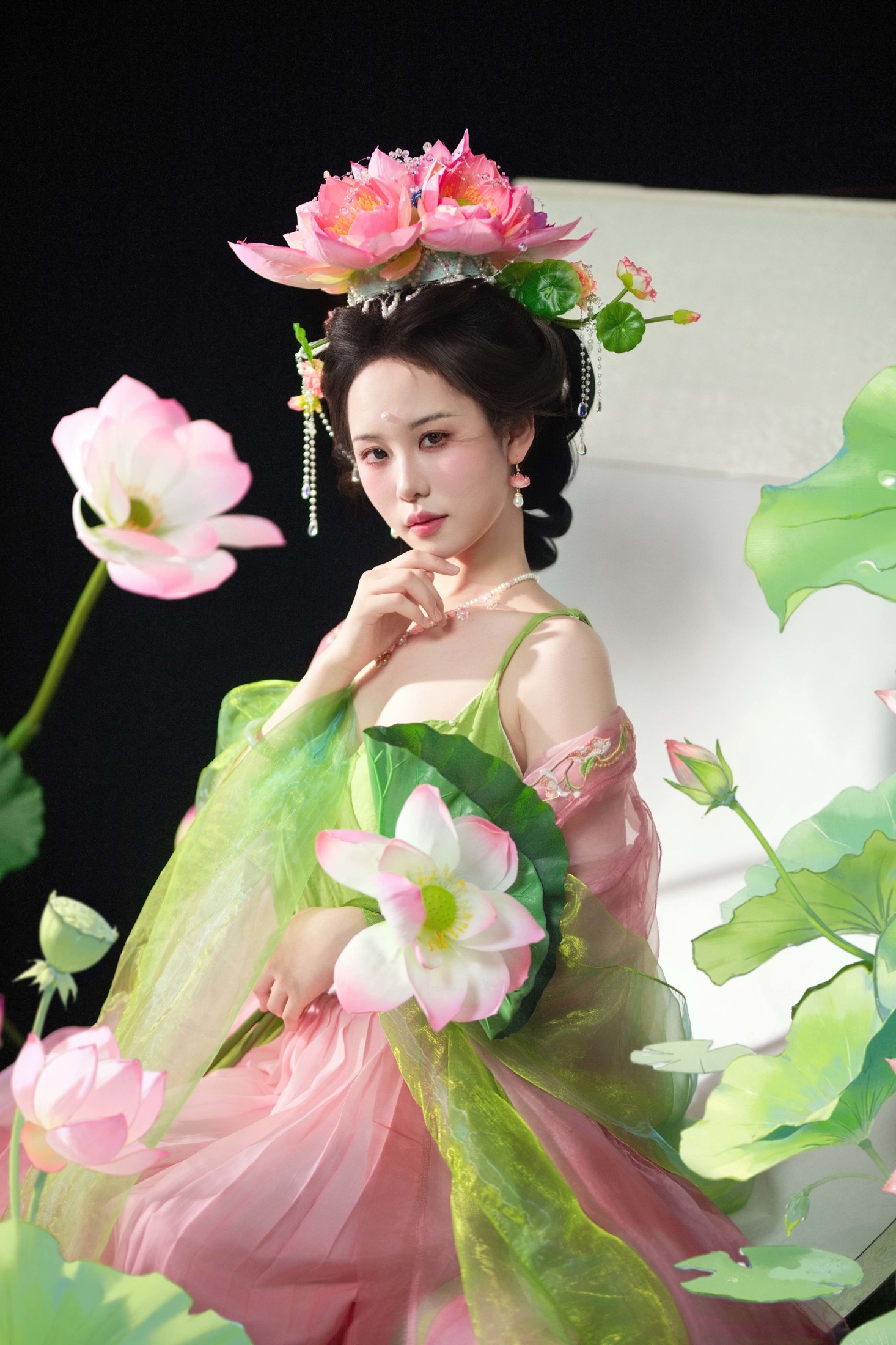 图片[8] - 憨憨婷… - 《画中仙之荷花仙子》[20P] - 机器猫次元 - 机器猫次元