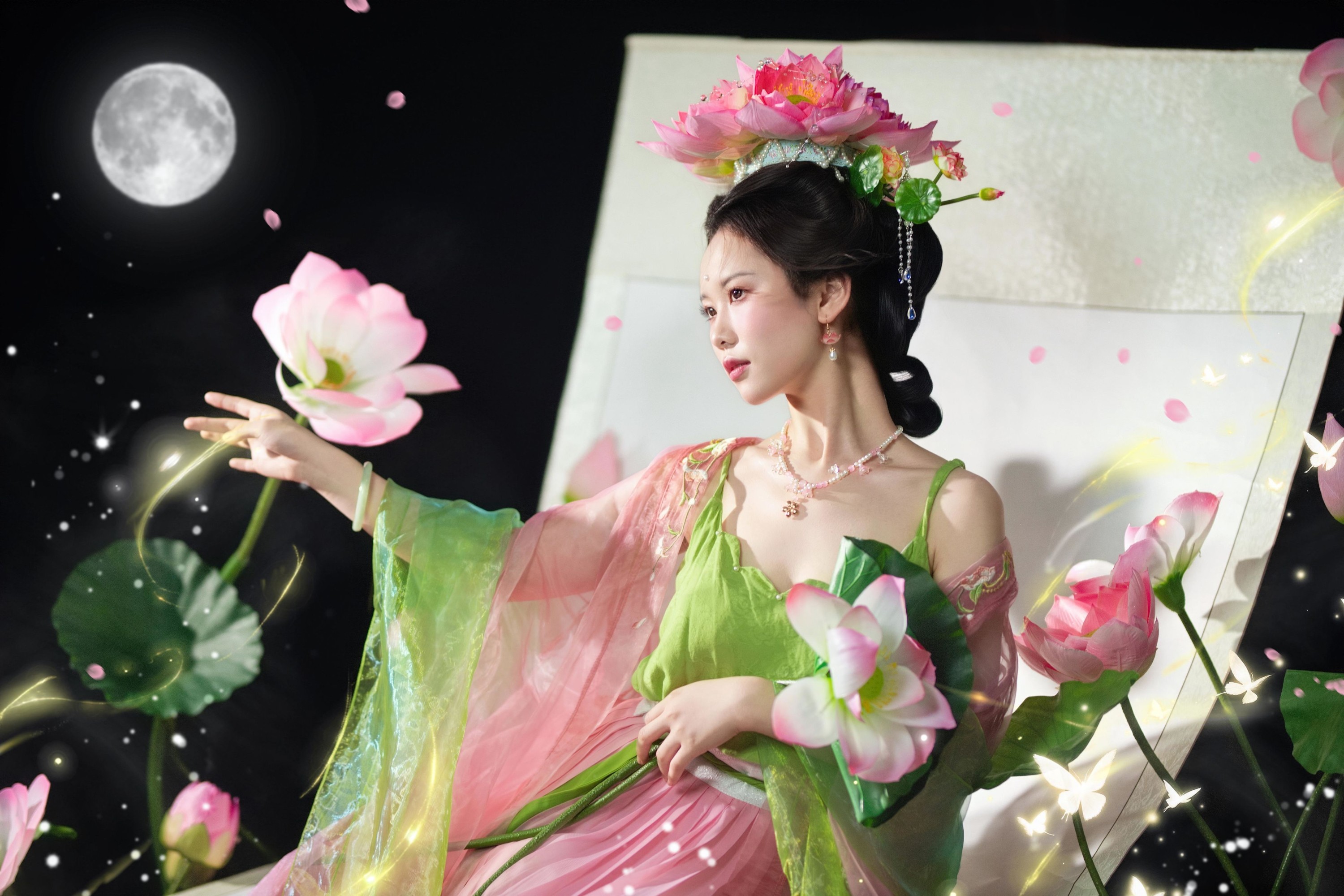 图片[6] - 憨憨婷… - 《画中仙之荷花仙子》[20P] - 机器猫次元 - 机器猫次元