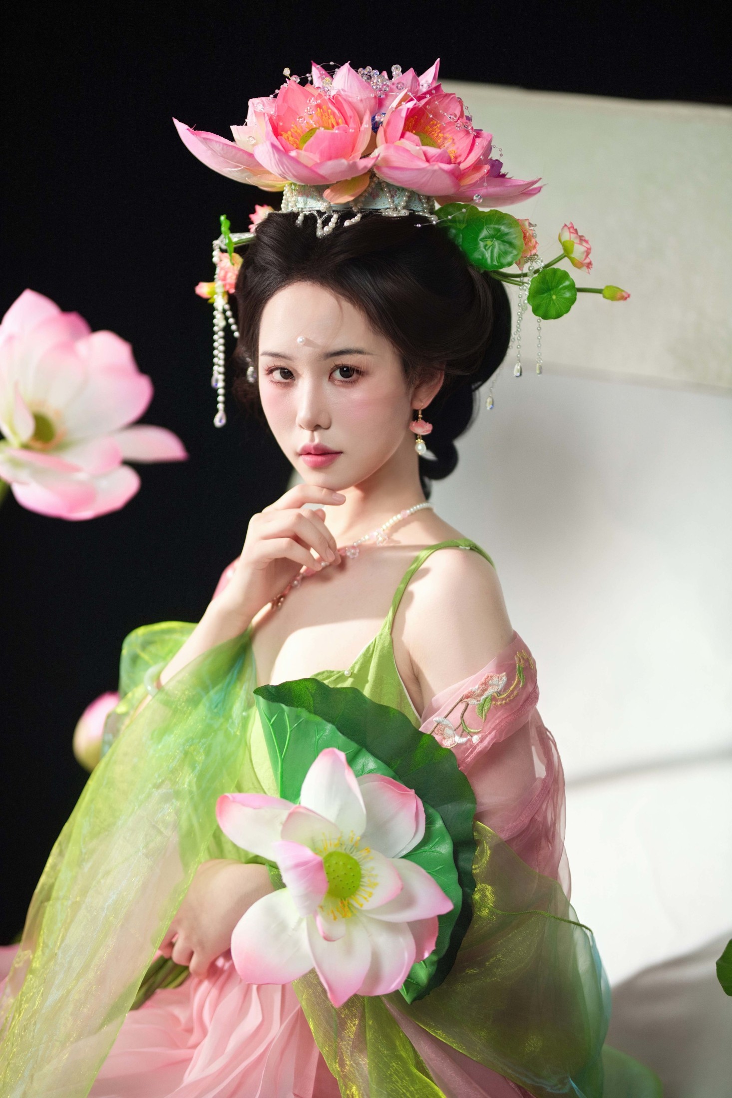 图片[7] - 憨憨婷… - 《画中仙之荷花仙子》[20P] - 机器猫次元 - 机器猫次元