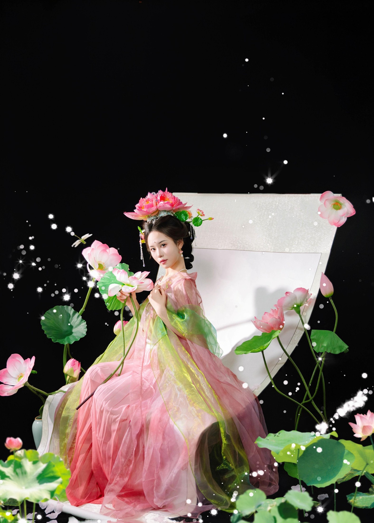 图片[2] - 憨憨婷… - 《画中仙之荷花仙子》[20P] - 机器猫次元 - 机器猫次元