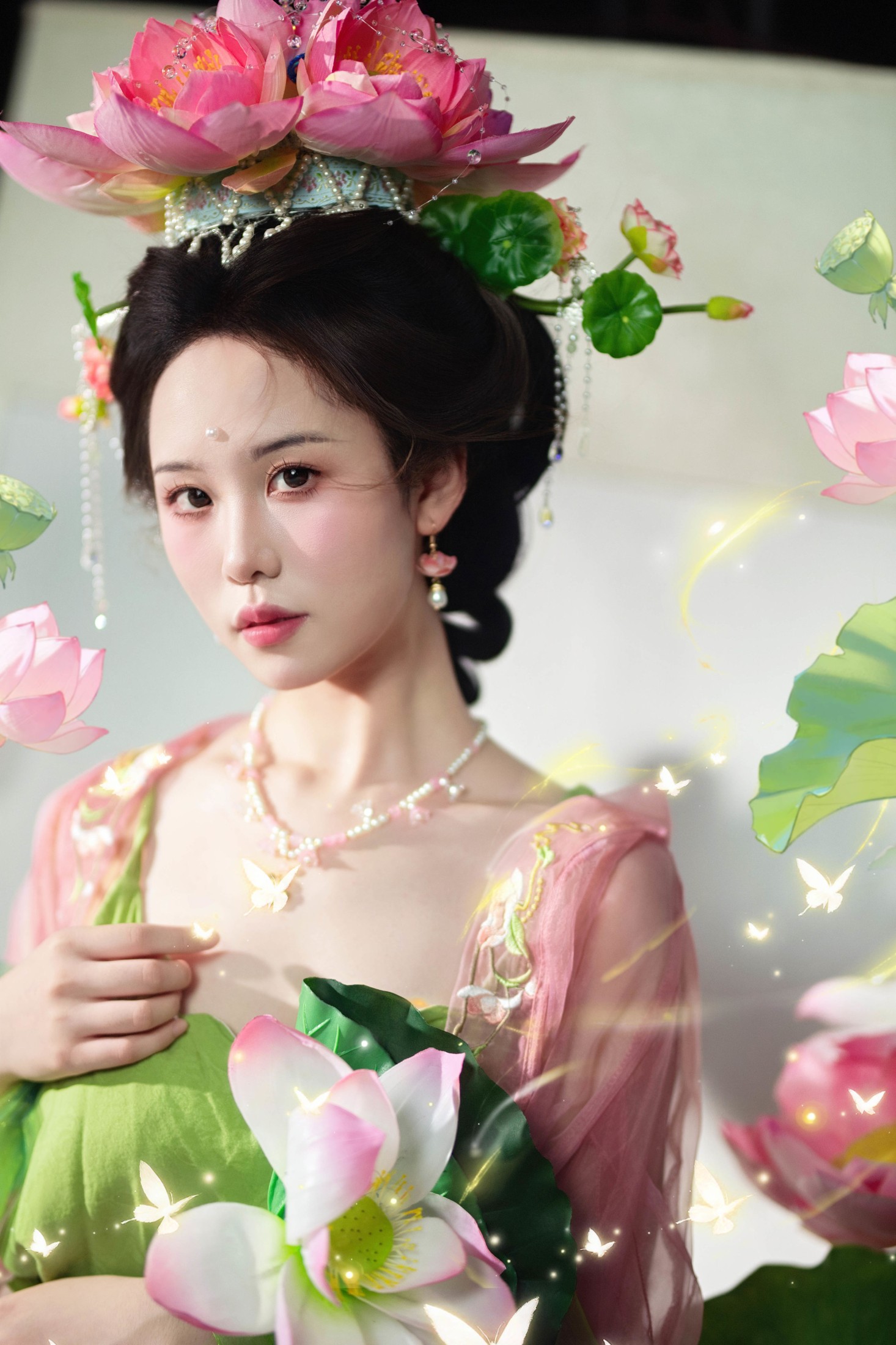 图片[5] - 憨憨婷… - 《画中仙之荷花仙子》[20P] - 机器猫次元 - 机器猫次元