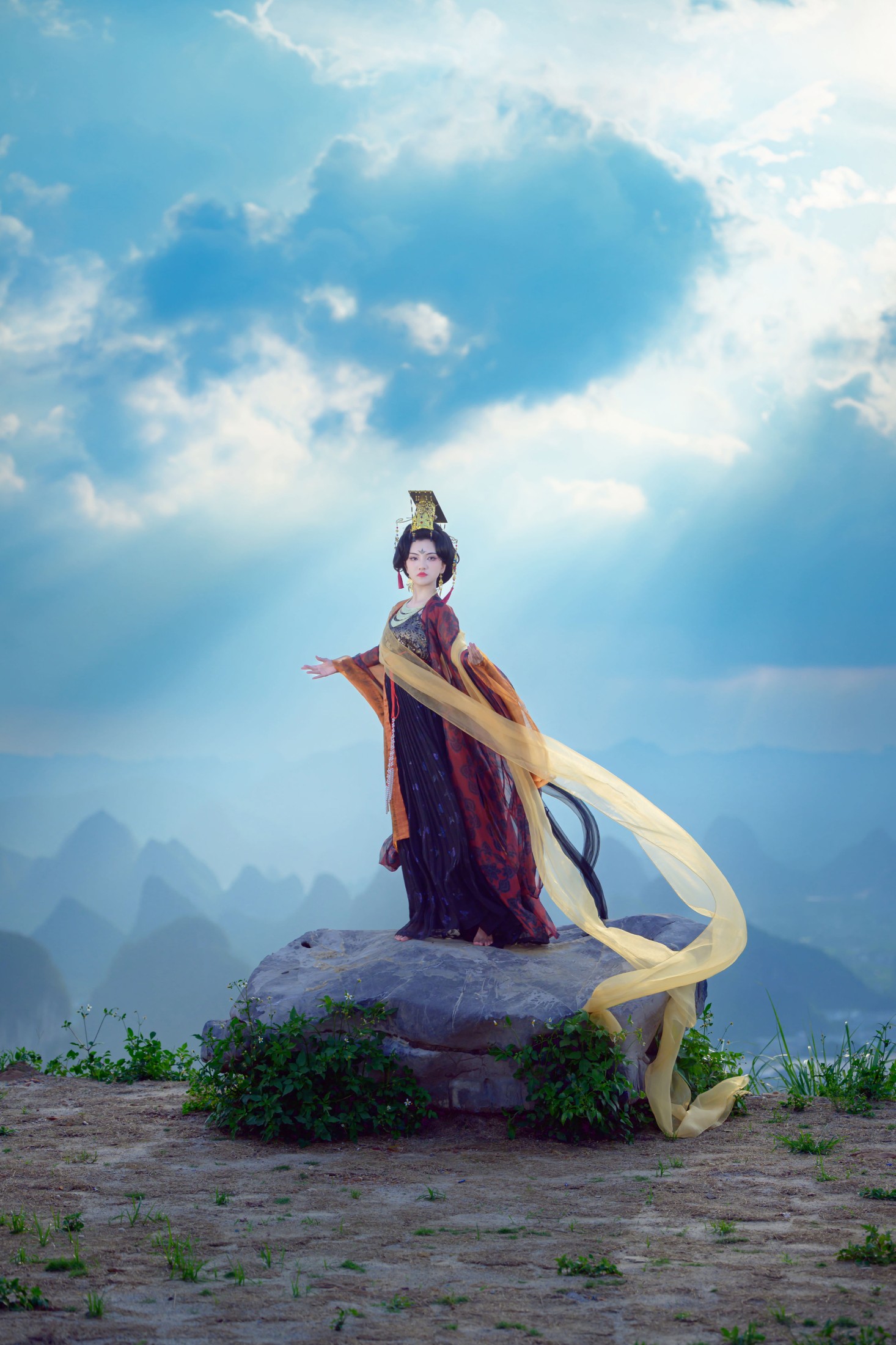 图片[8] - 龙妹儿 - 《千里江山图》[13P] - 机器猫次元 - 机器猫次元