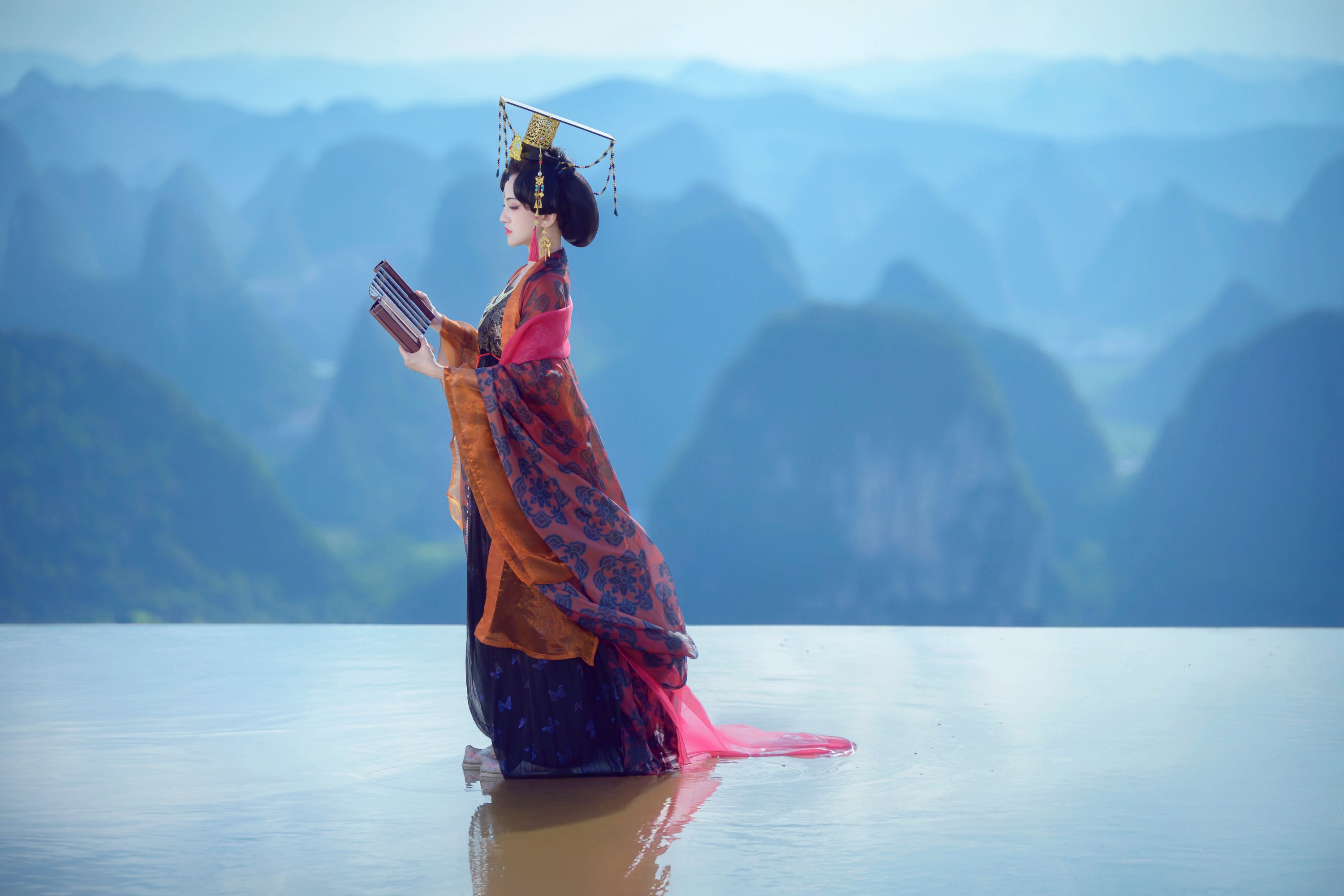 图片[3] - 龙妹儿 - 《千里江山图》[13P] - 机器猫次元 - 机器猫次元
