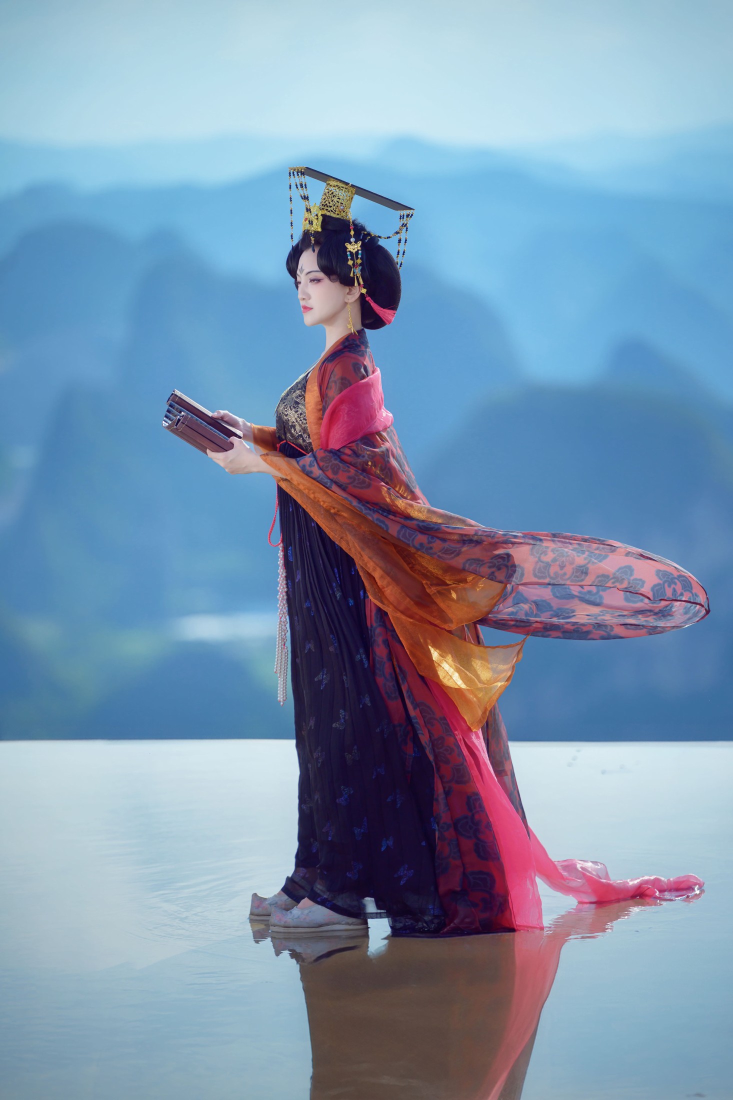 图片[1] - 龙妹儿 - 《千里江山图》[13P] - 机器猫次元 - 机器猫次元