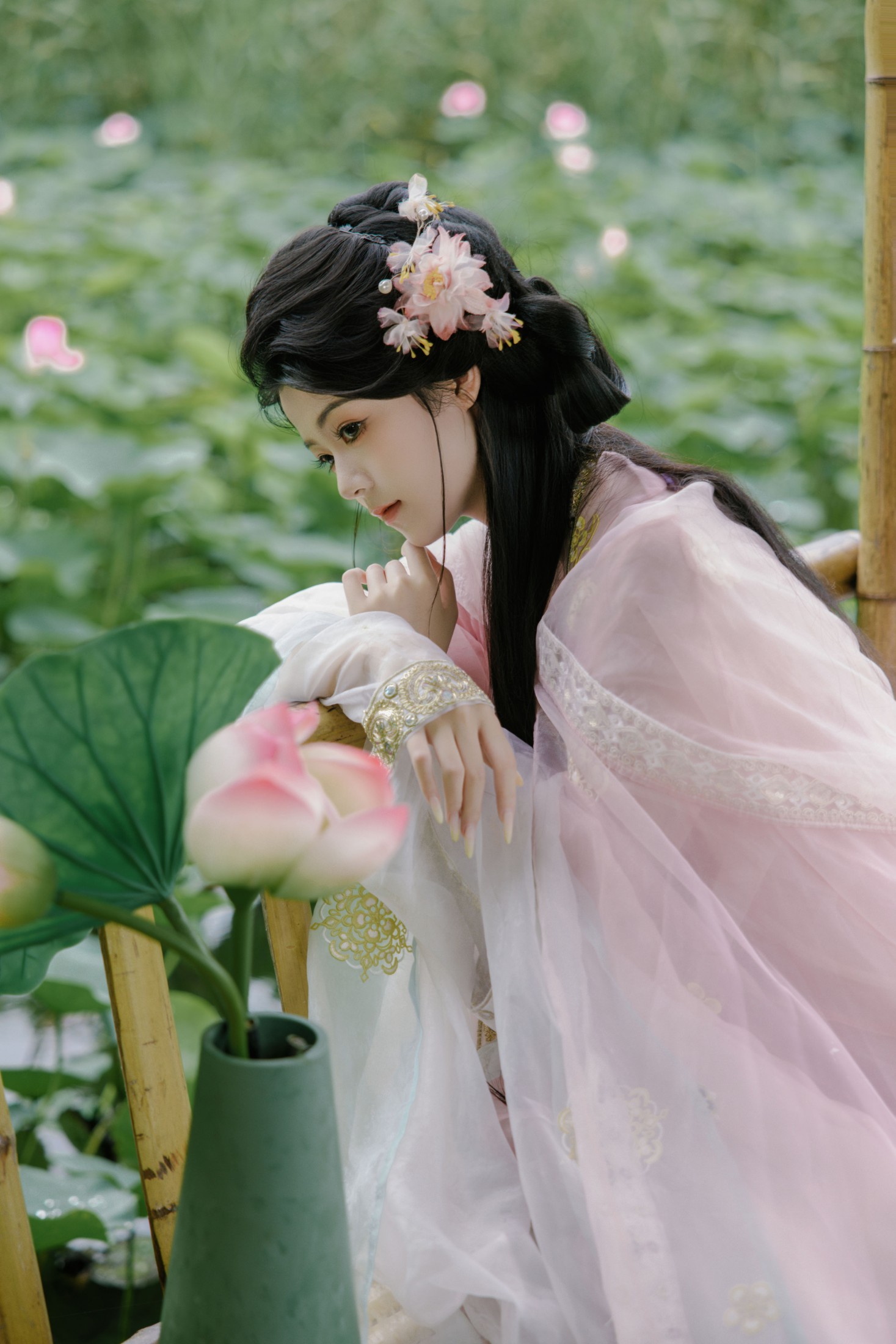 图片[3] - 阿琳 - 《雨荷》[25P] - 机器猫次元 - 机器猫次元
